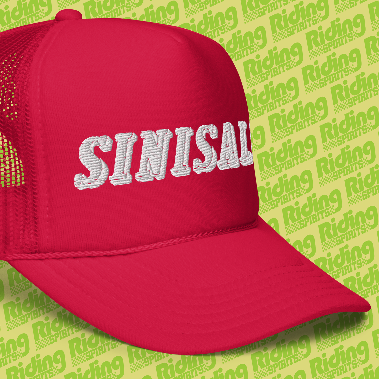 Sinisalo Trucker Retro hat, 80s MX, Foam trucker hat