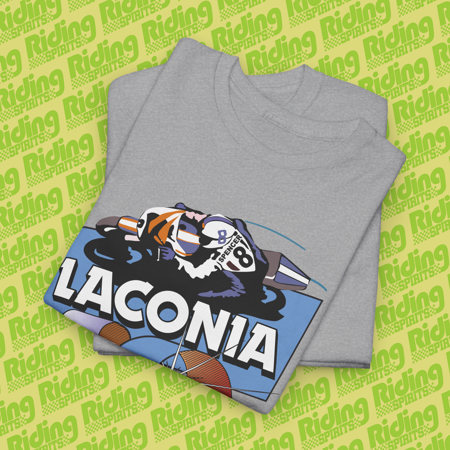 Laconia Classic Superbike Race 1980 Short Sleeve T-shirt