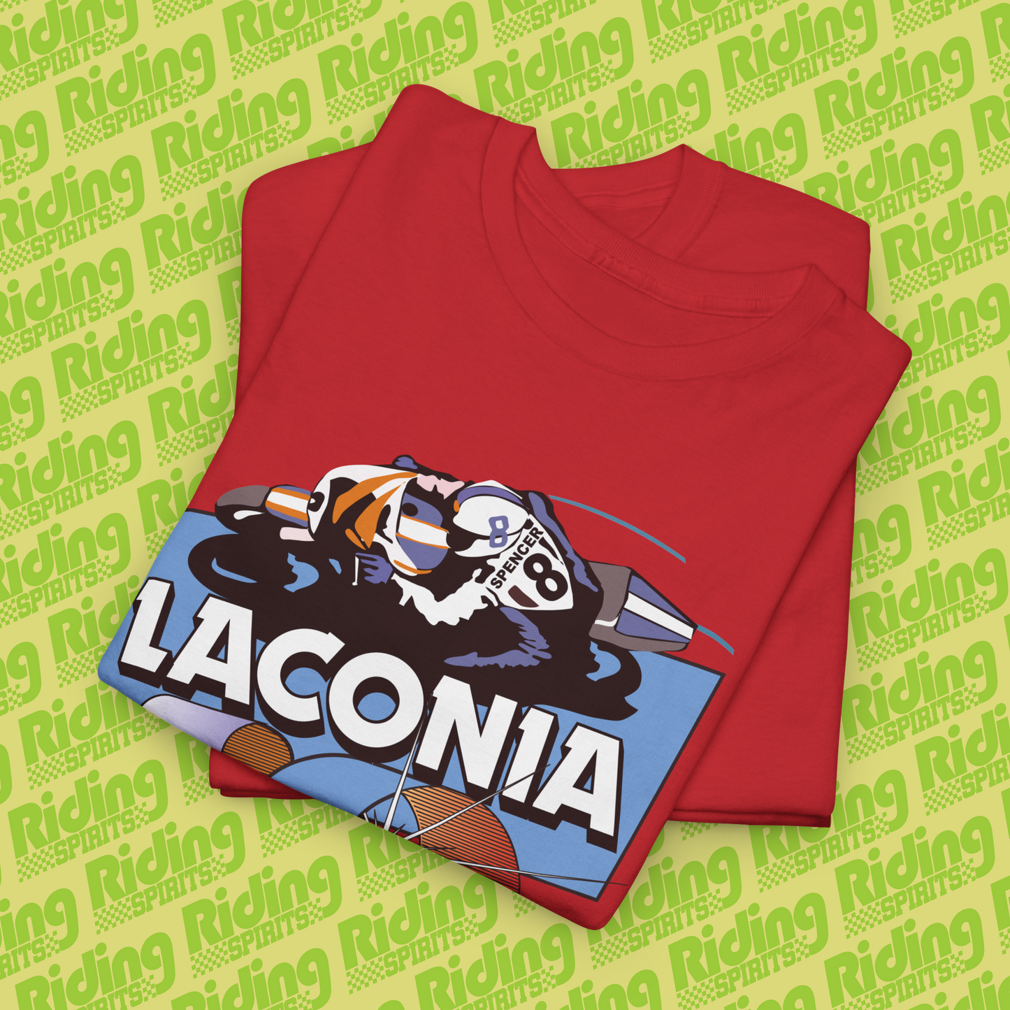 Laconia Classic Superbike Race 1980 Short Sleeve T-shirt