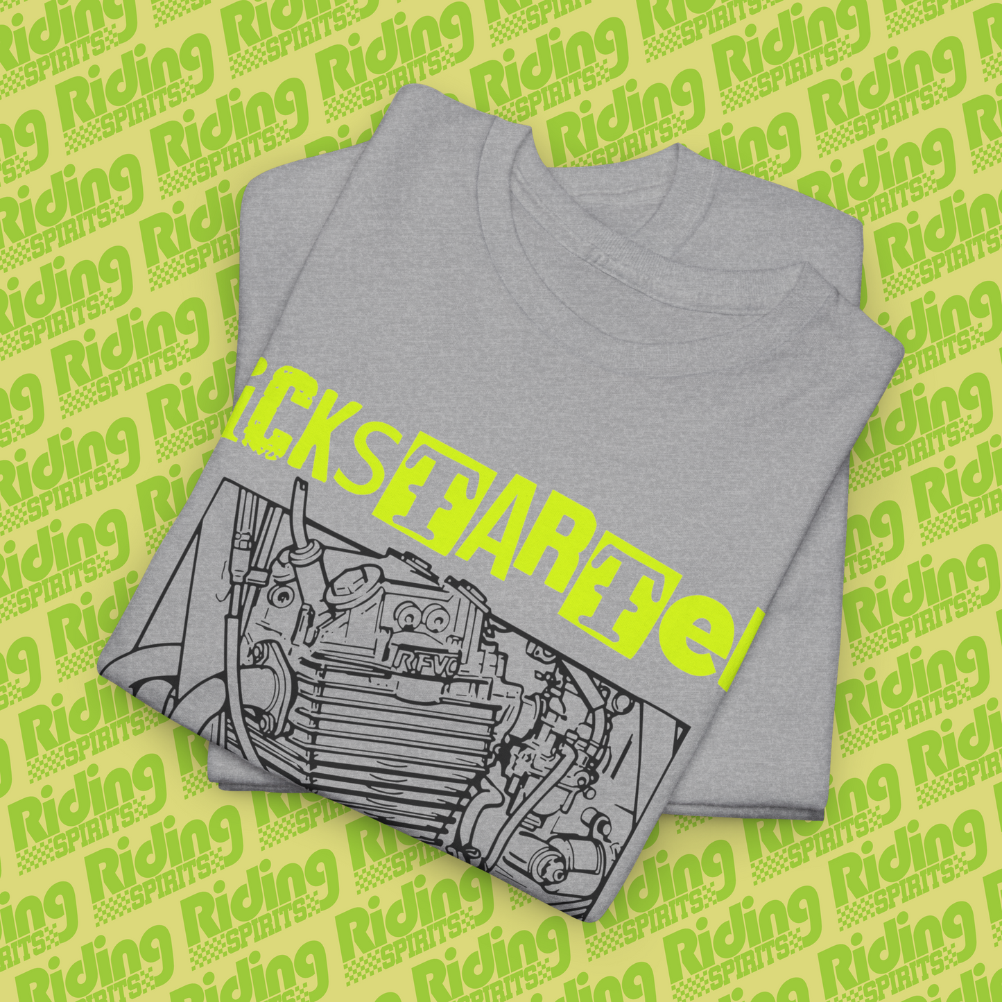 Kickstarter Appreciation Society. Radial Four Valve Chamber Short Sleeve T-shirt