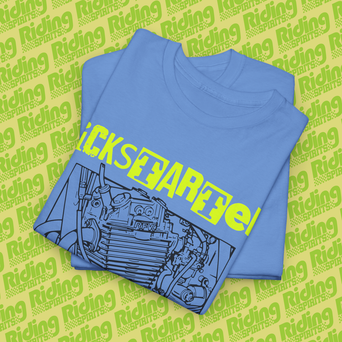 Kickstarter Appreciation Society. Radial Four Valve Chamber Short Sleeve T-shirt