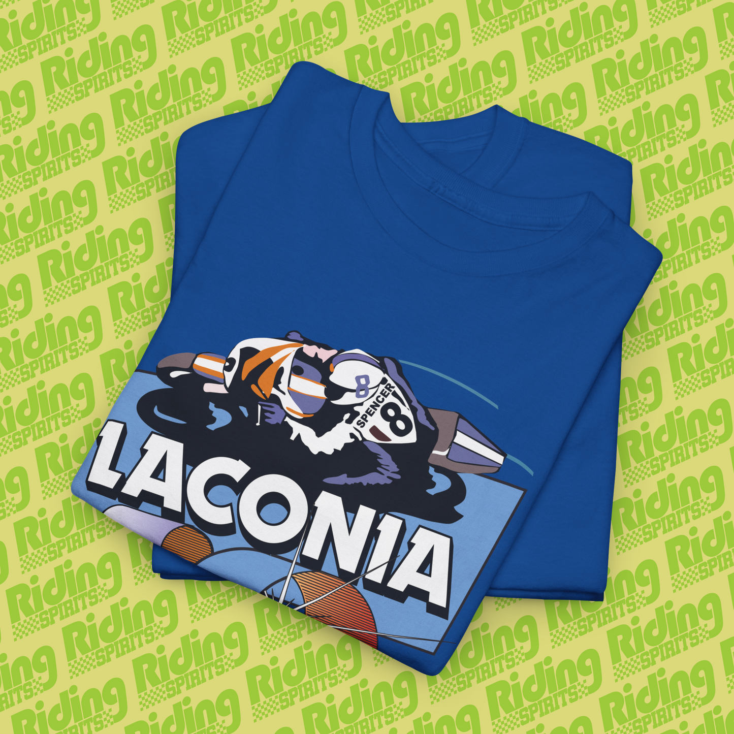Laconia Classic Superbike Race 1980 Short Sleeve T-shirt