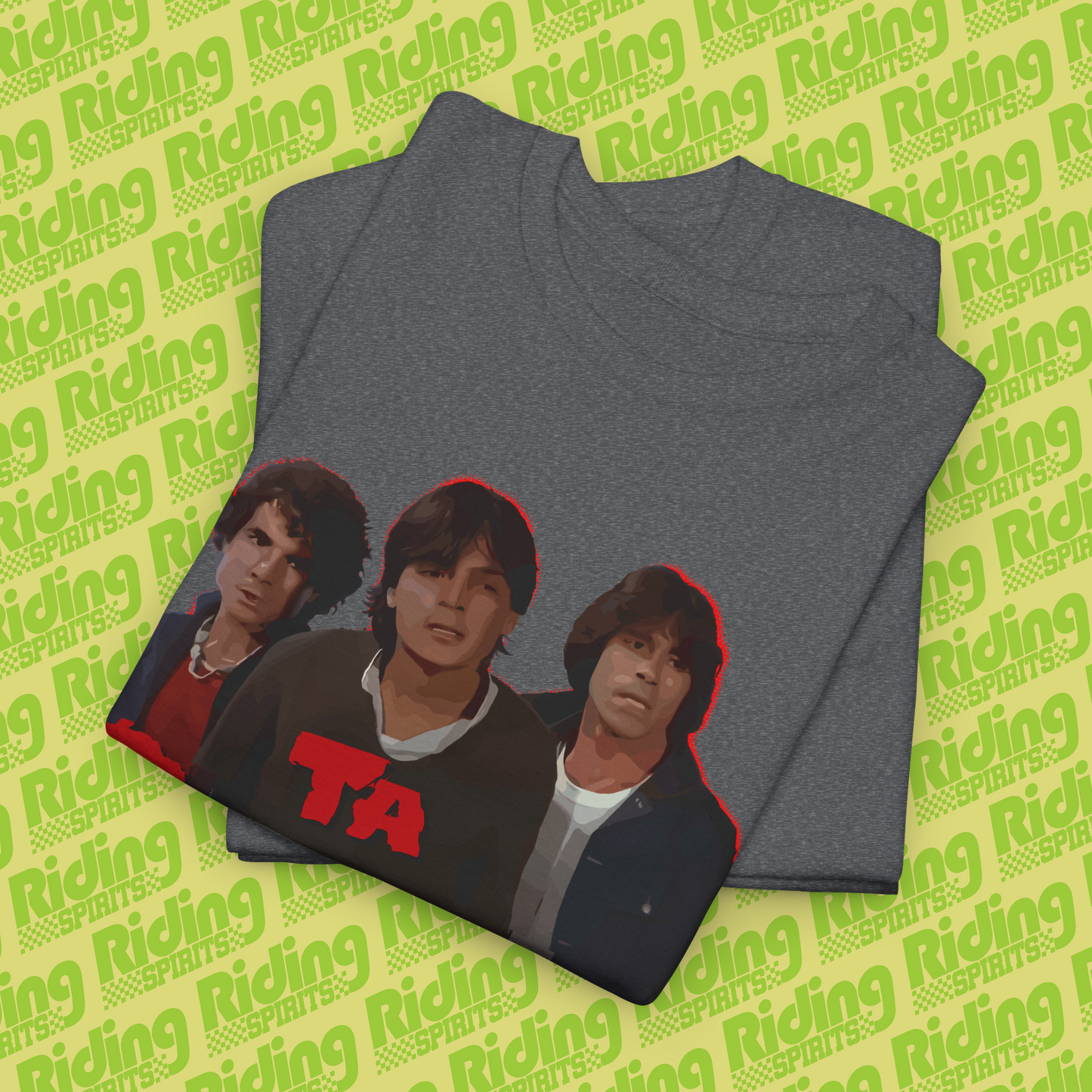 Ta Tsakalia Greek Cult 80s Cinema Short Sleeve T-Shirt