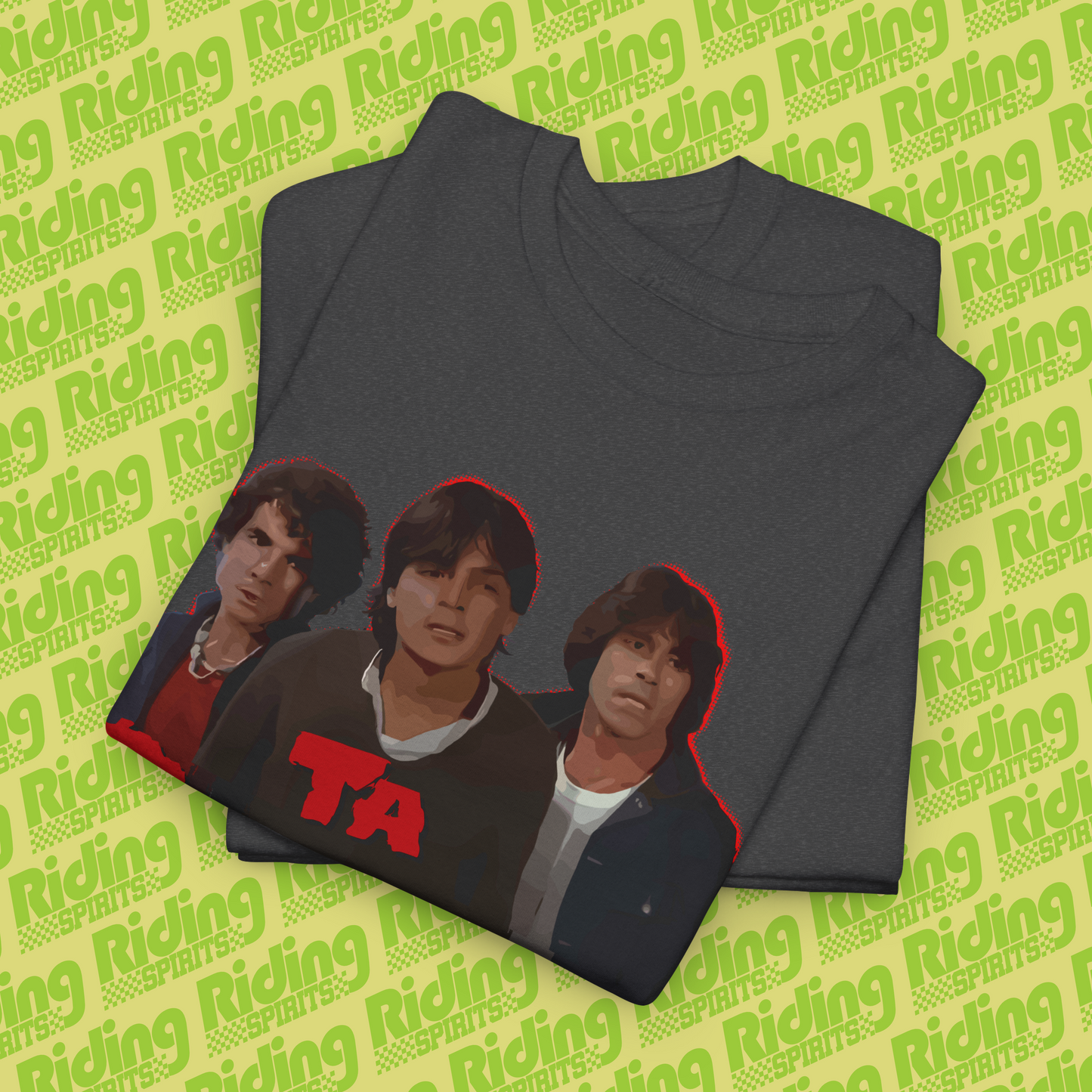 Ta Tsakalia Greek Cult 80s Cinema Short Sleeve T-Shirt