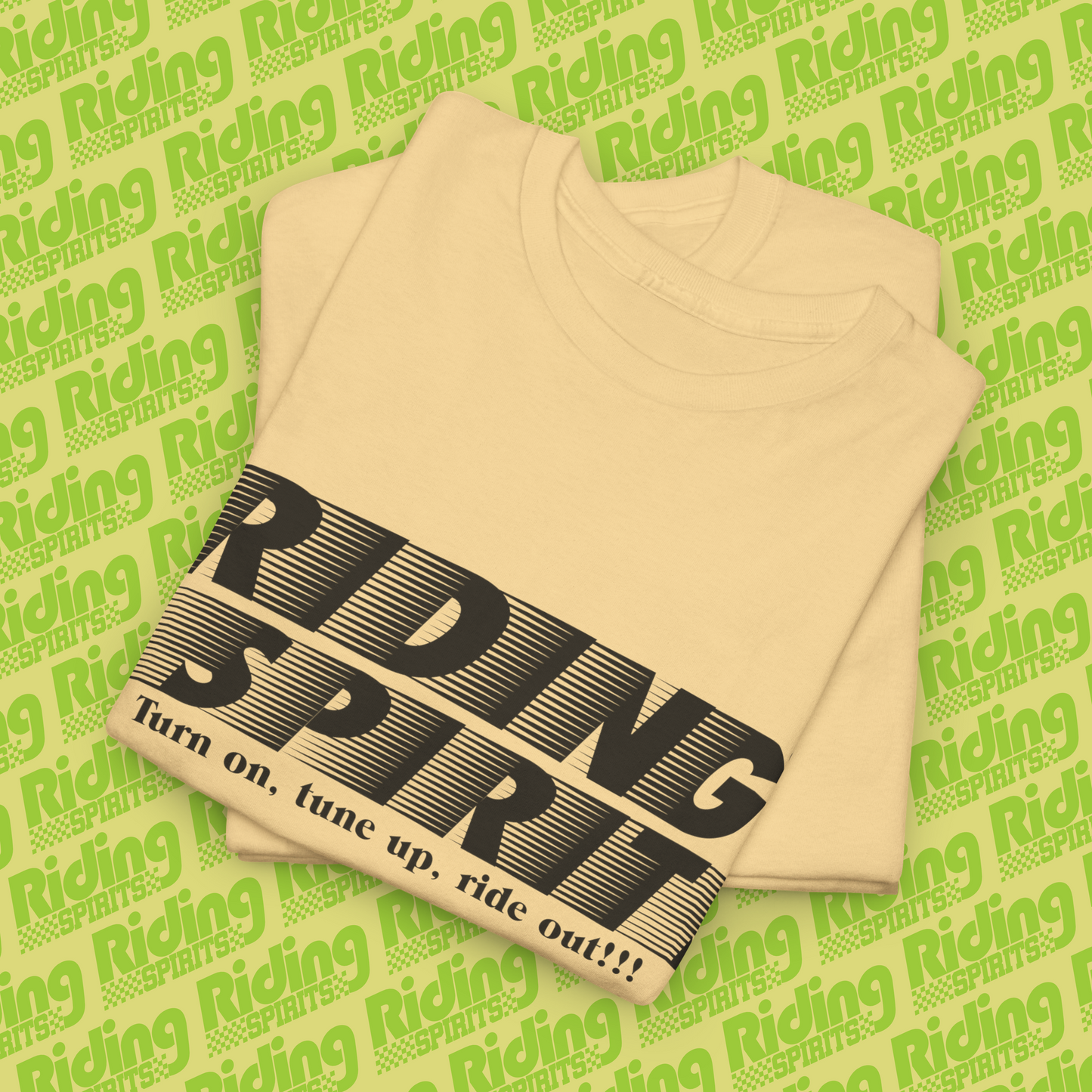 Riding Spirits On The Run Short Sleeve T-shirt