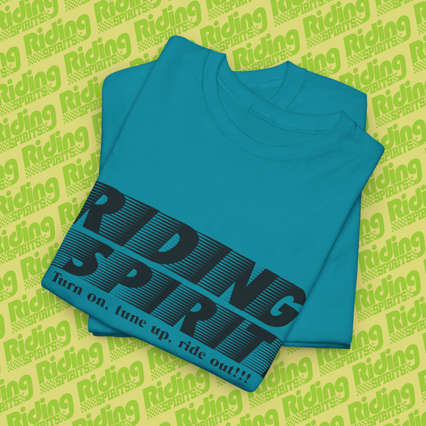 Riding Spirits On The Run Short Sleeve T-shirt