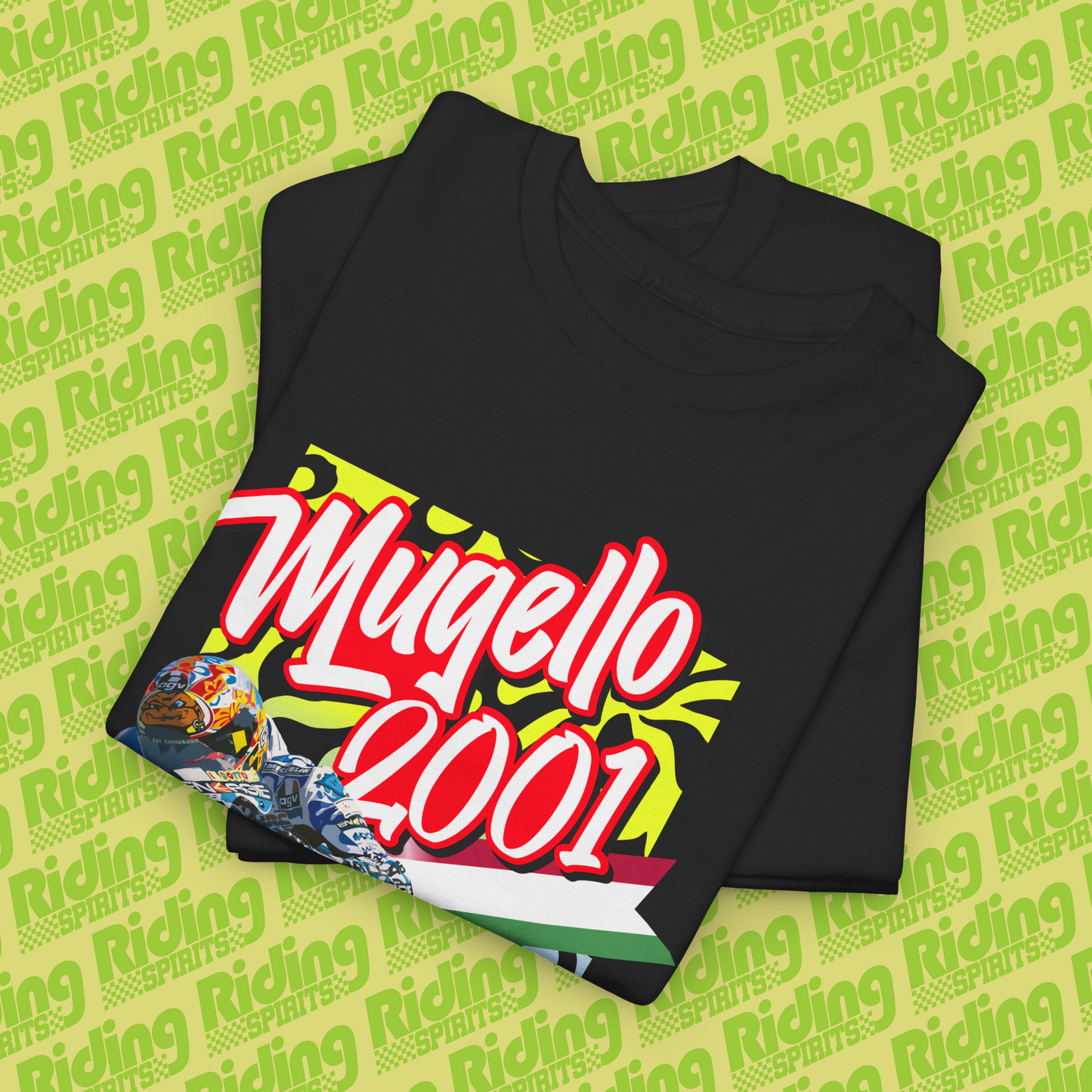 Rossi Mugello 2001 Hawaiian Theme Short Sleeve T-shirt