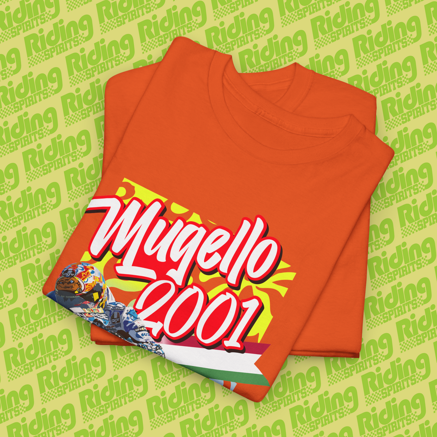 Rossi Mugello 2001 Hawaiian Theme Short Sleeve T-shirt