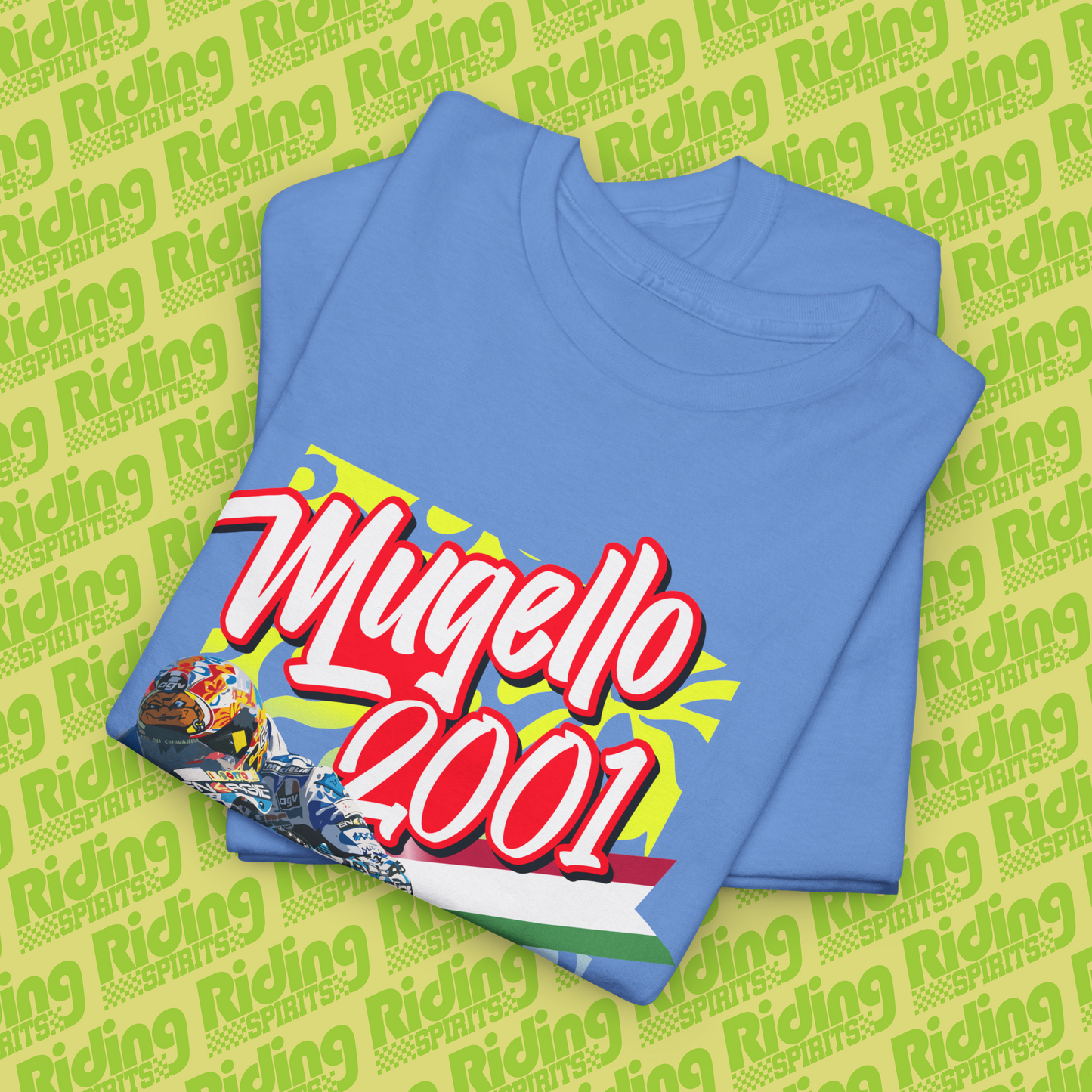 Rossi Mugello 2001 Hawaiian Theme Short Sleeve T-shirt