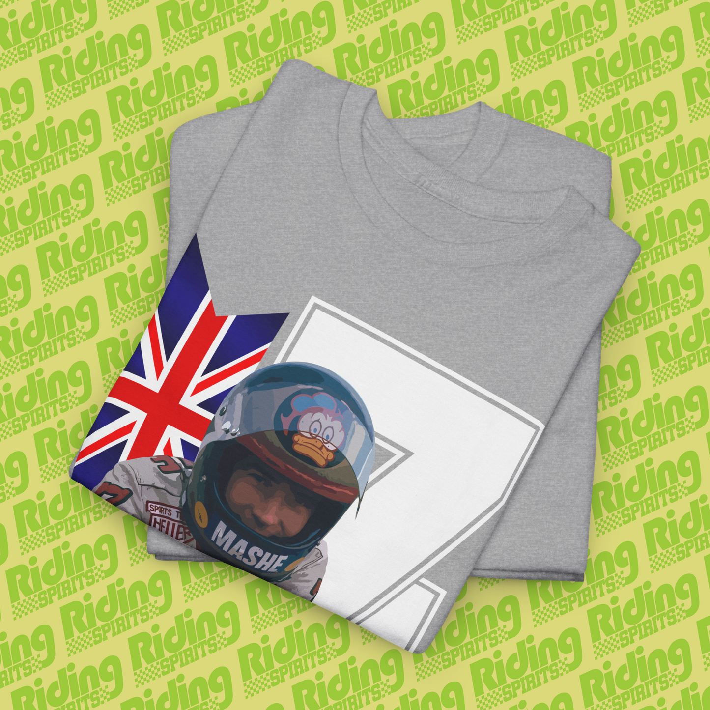 Barry Sheene Britain's World Champ Short sleeve T-shirt