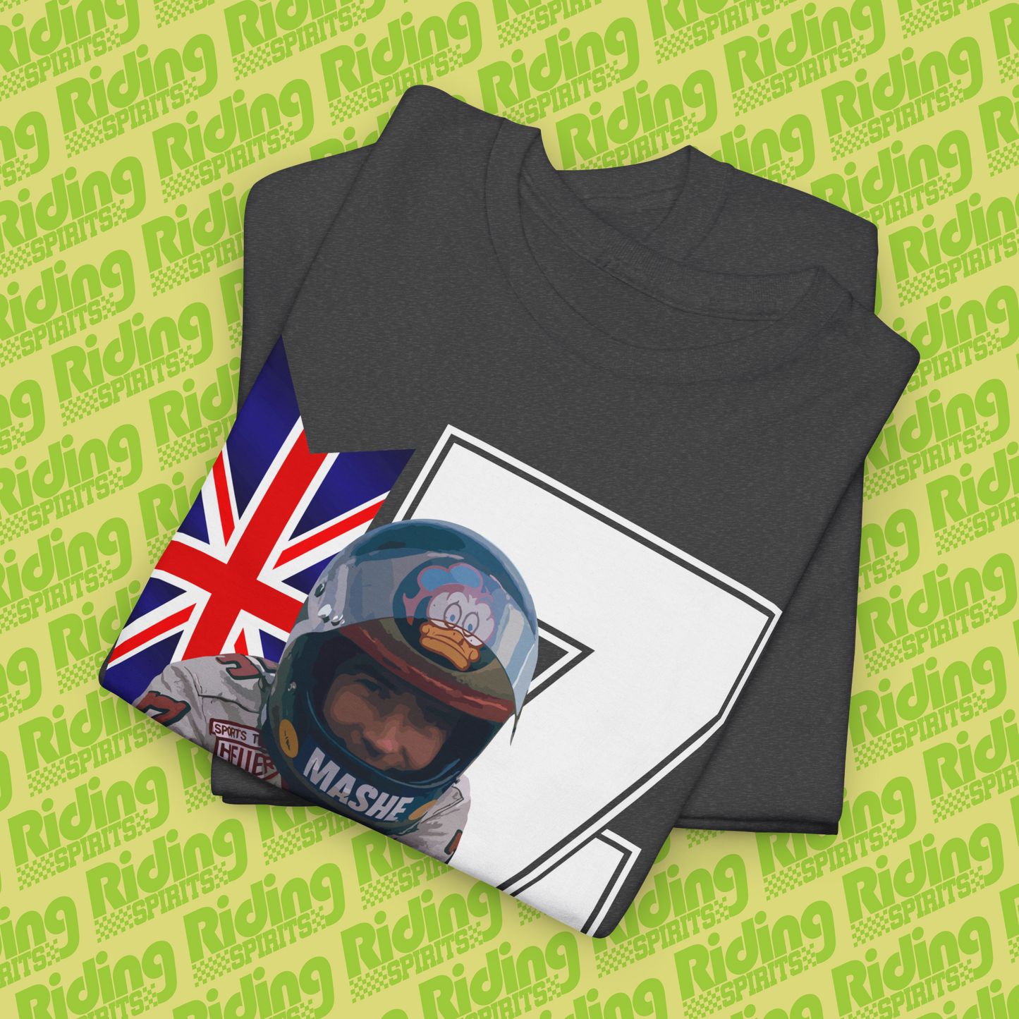 Barry Sheene Britain's World Champ Short sleeve T-shirt