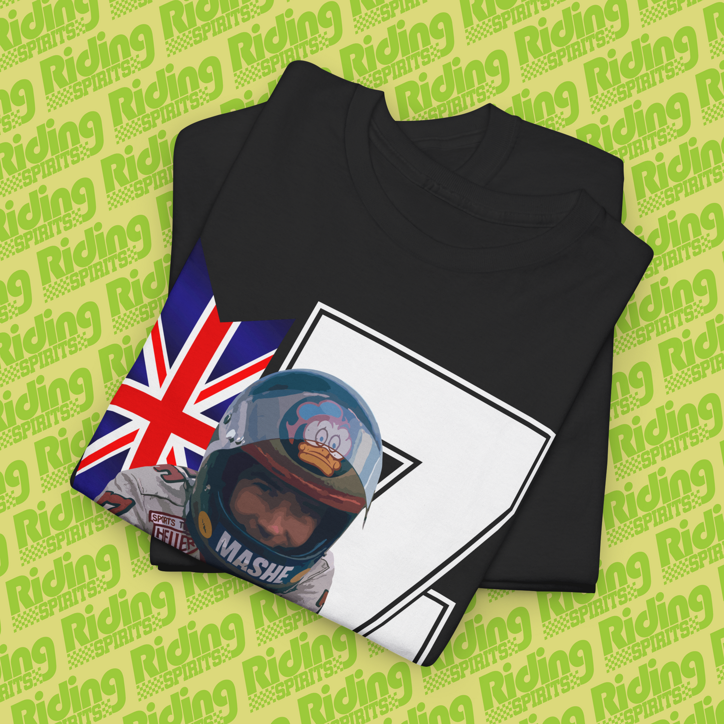 Barry Sheene Britain's World Champ Short sleeve T-shirt