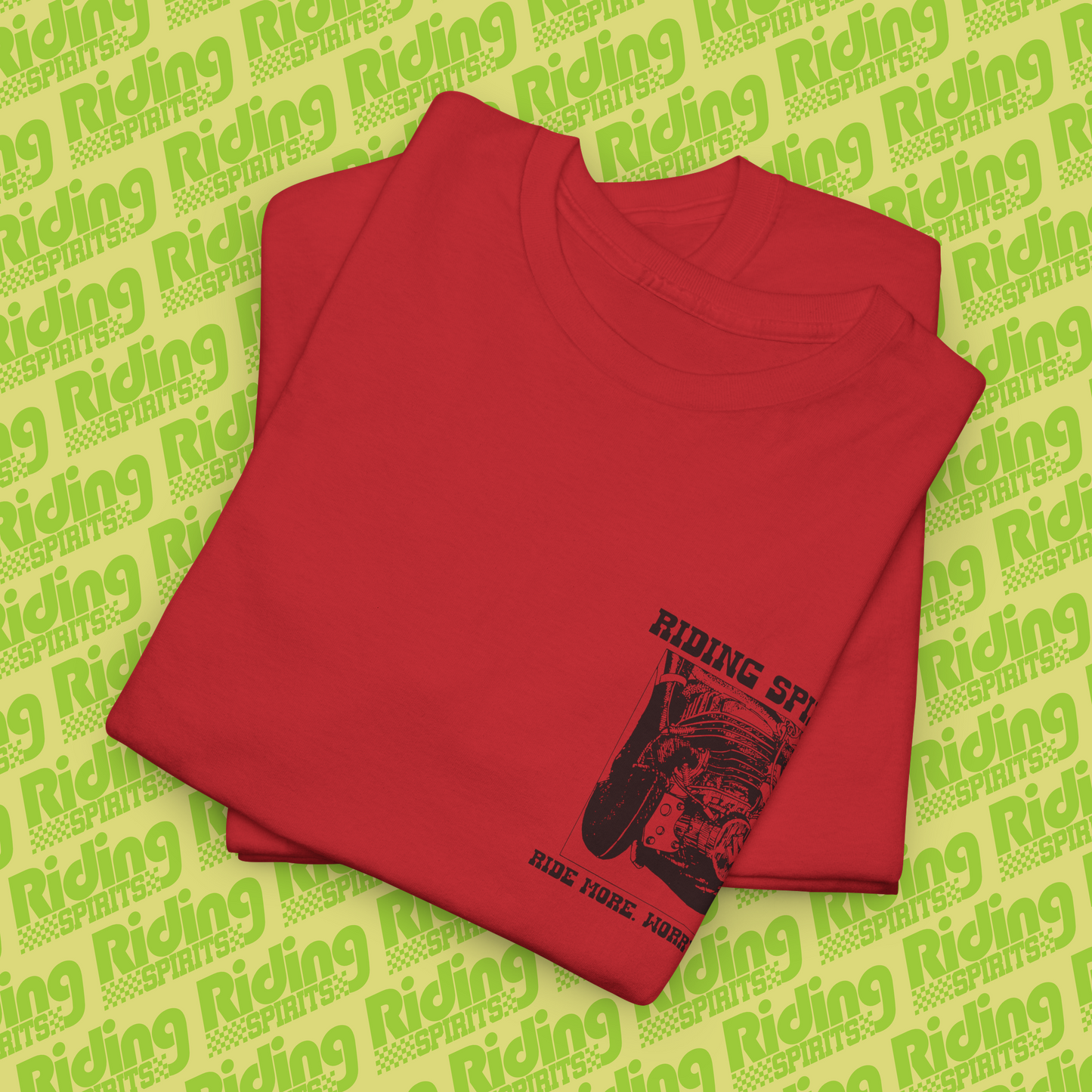 2stroke Power Riding Spirits Short Sleeve T-shirt