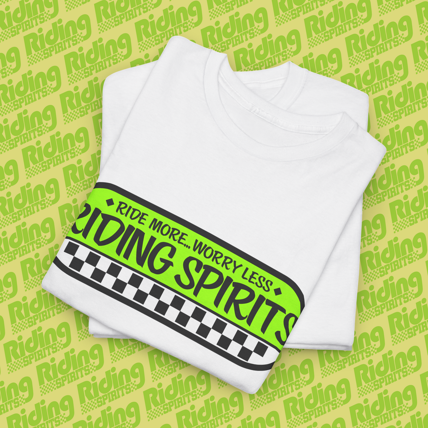 Riding Spirits Track Blocks Short Sleeve T-shirt