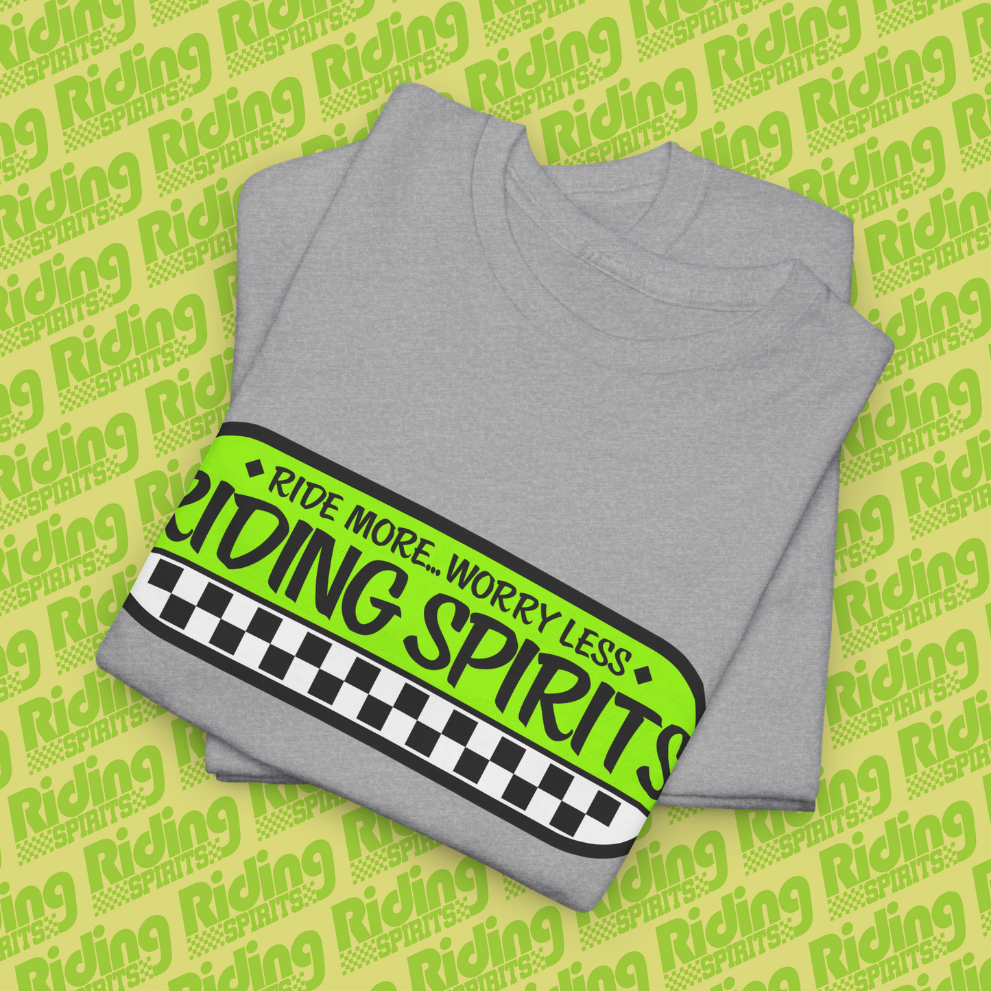 Riding Spirits Track Blocks Short Sleeve T-shirt