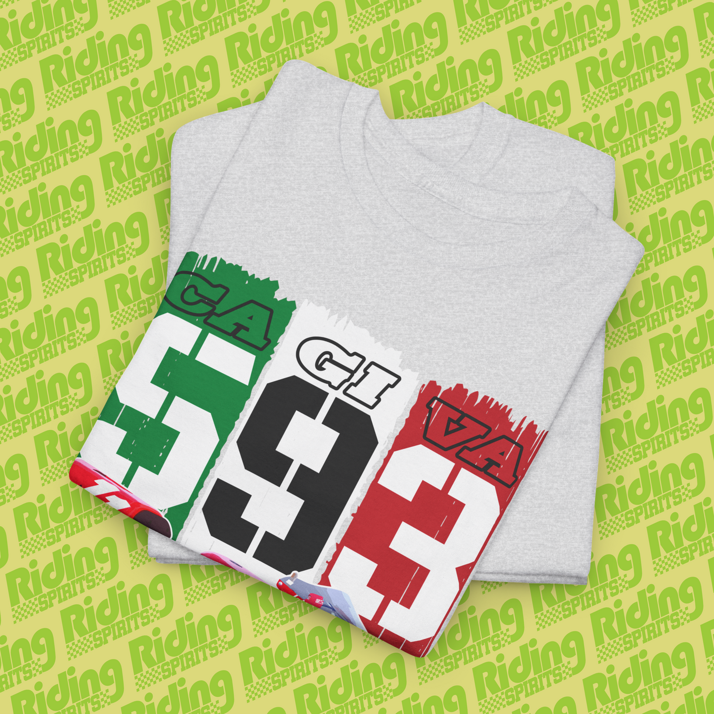 1993 C593 Cagiva GP500 Short Sleeve T-shirt