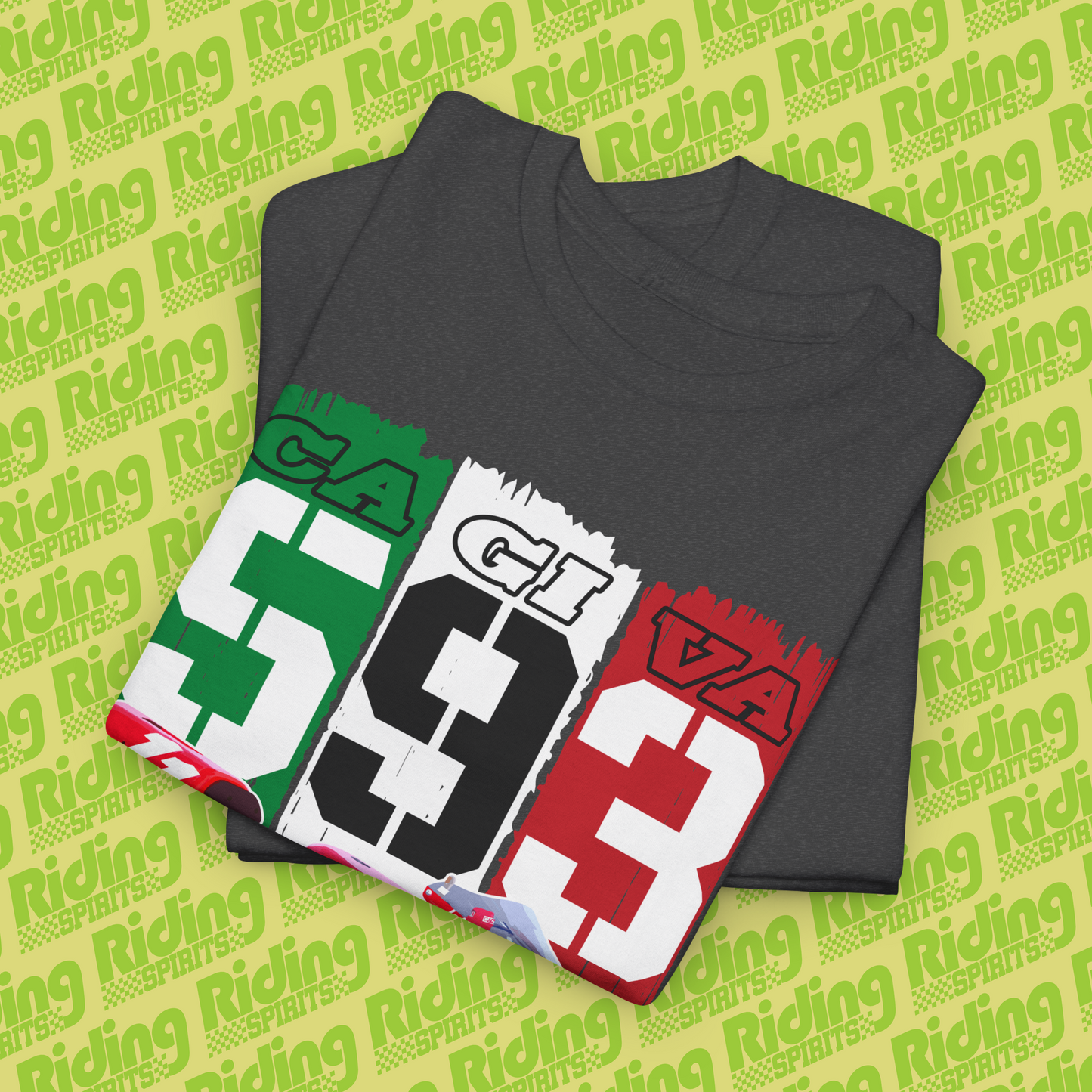 1993 C593 Cagiva GP500 Short Sleeve T-shirt