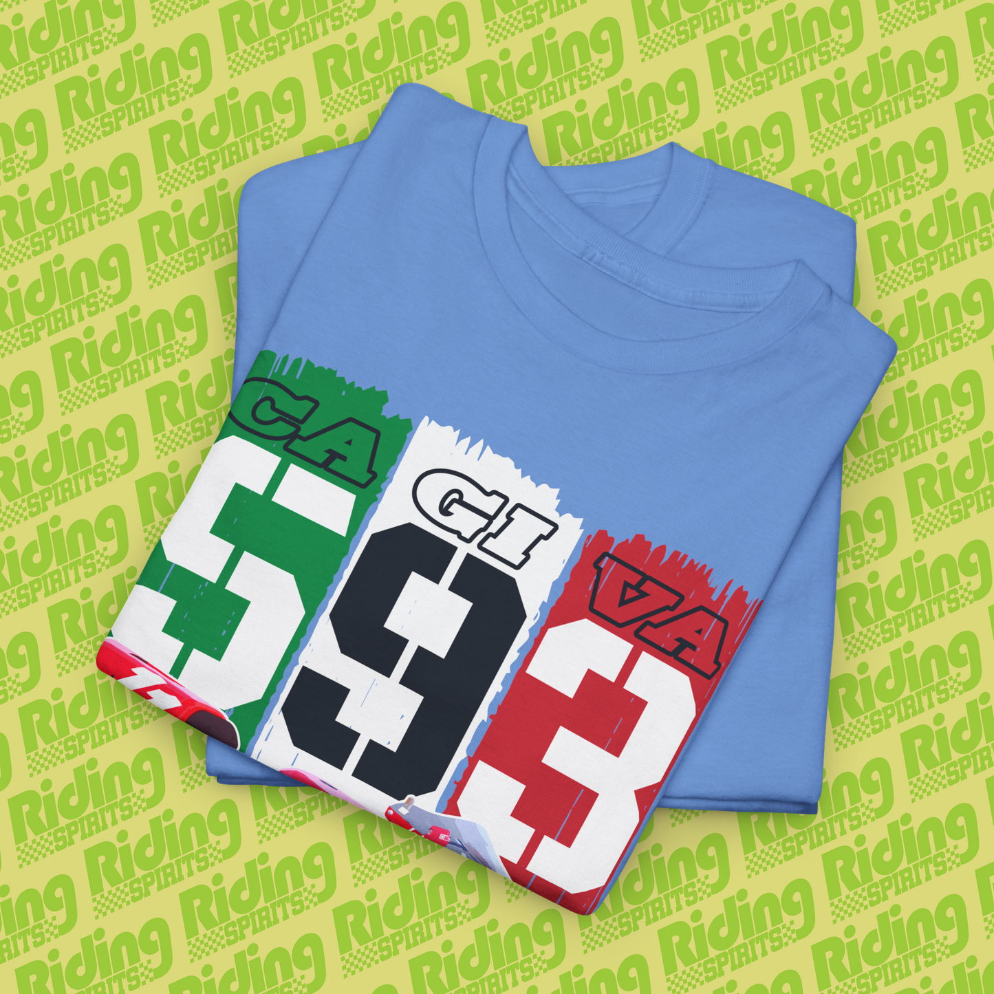 1993 C593 Cagiva GP500 Short Sleeve T-shirt