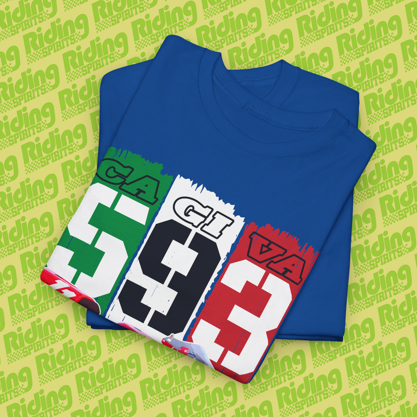 1993 C593 Cagiva GP500 Short Sleeve T-shirt
