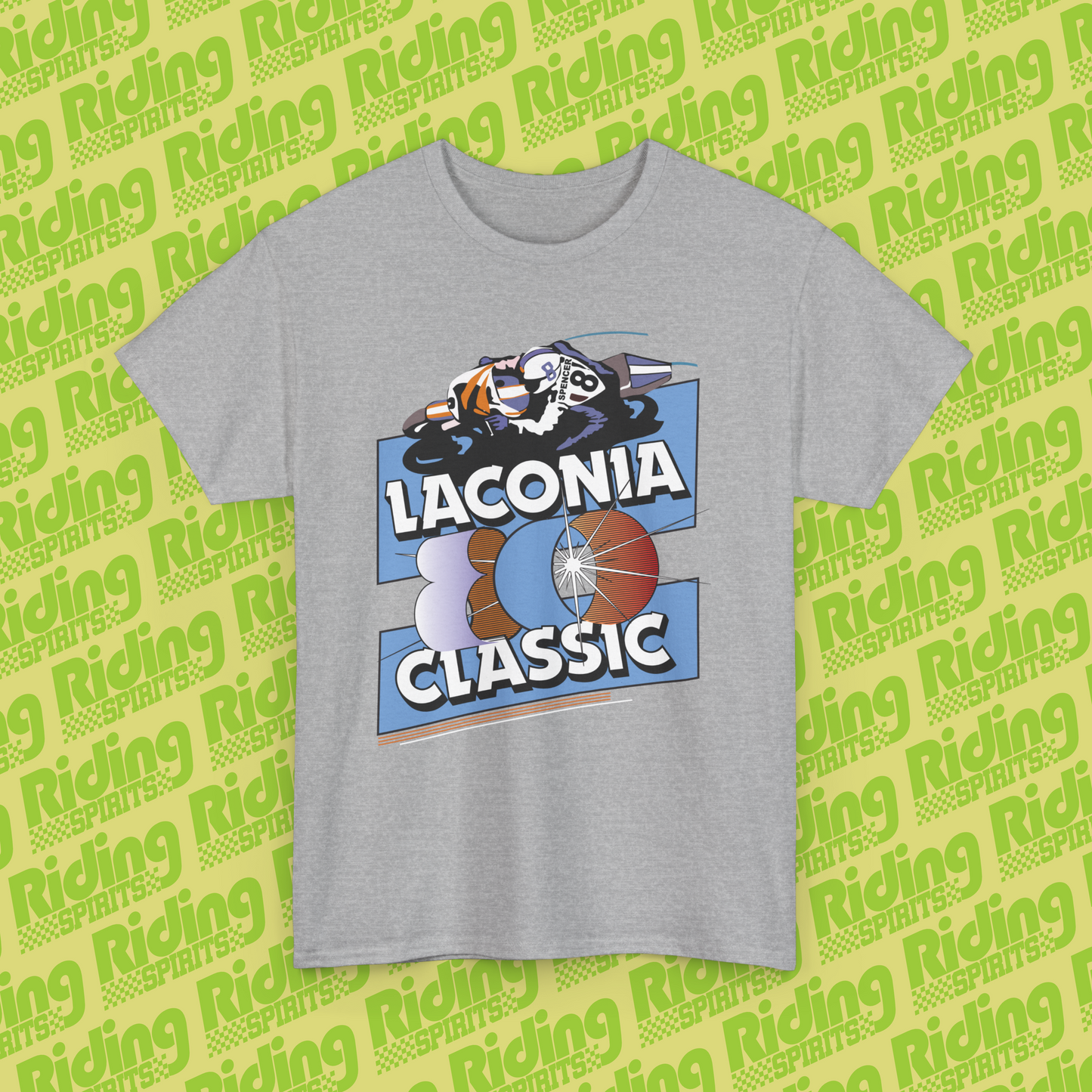 Laconia Classic Superbike Race 1980 Short Sleeve T-shirt