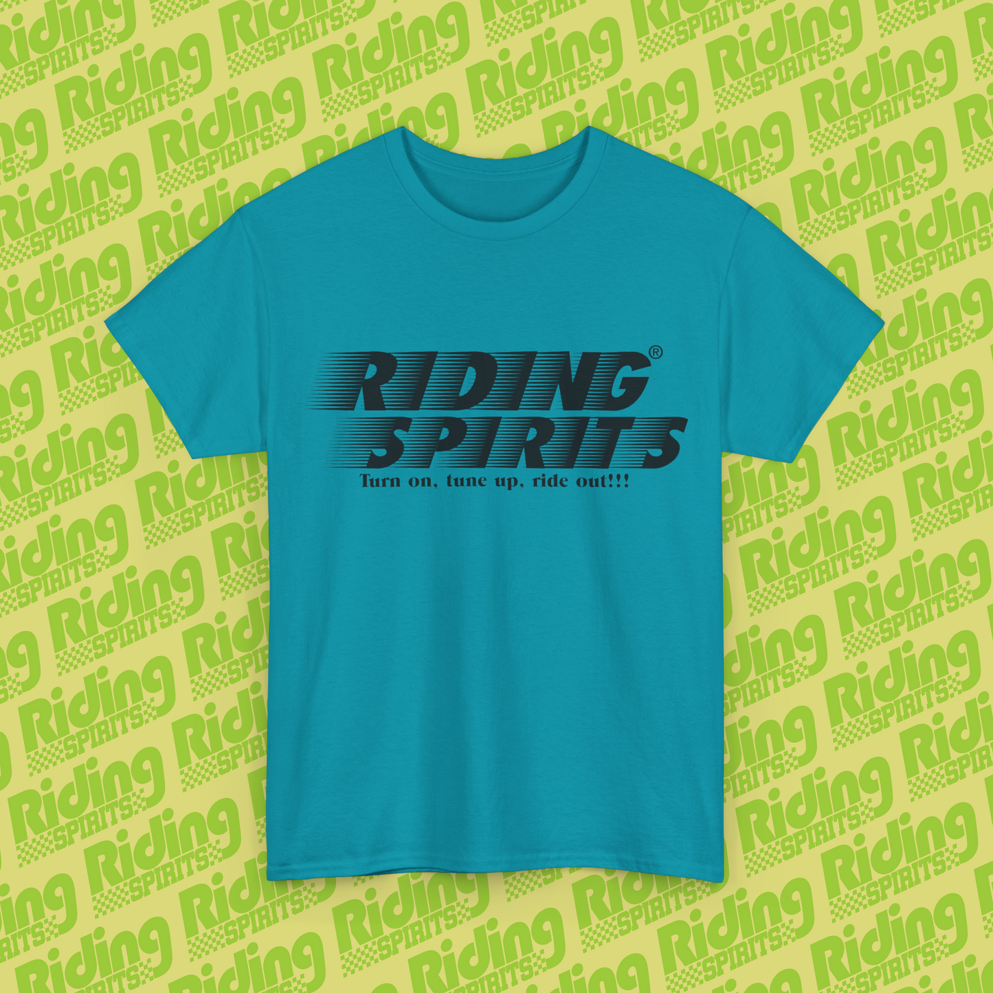 Riding Spirits On The Run Short Sleeve T-shirt