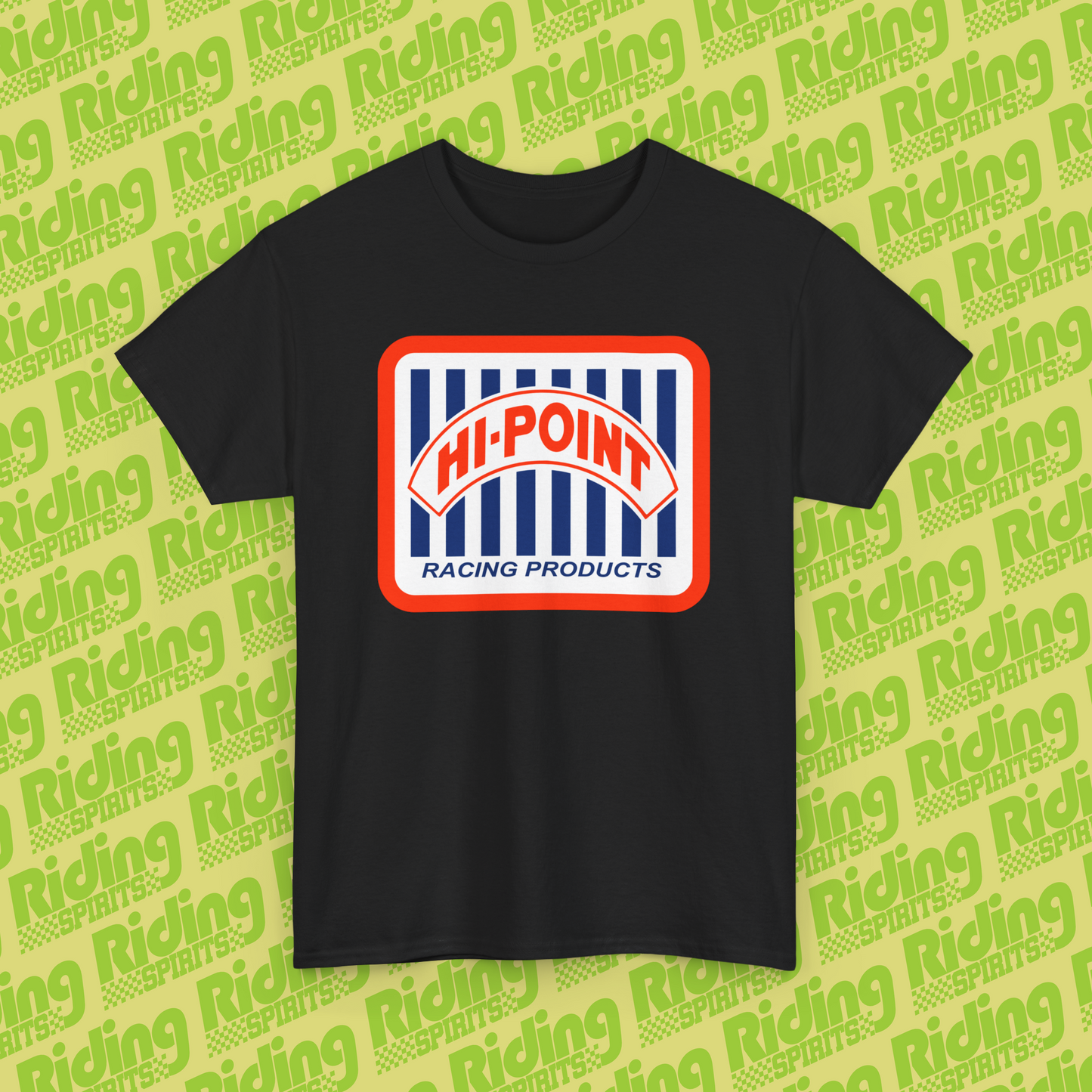 Hi-Point Retro 80s Motocross USA Short Sleeve T-shirt