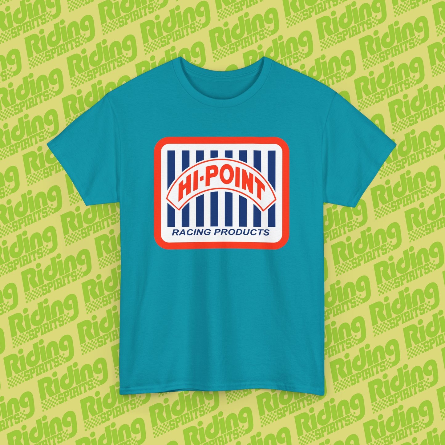 Hi-Point Retro 80s Motocross USA Short Sleeve T-shirt