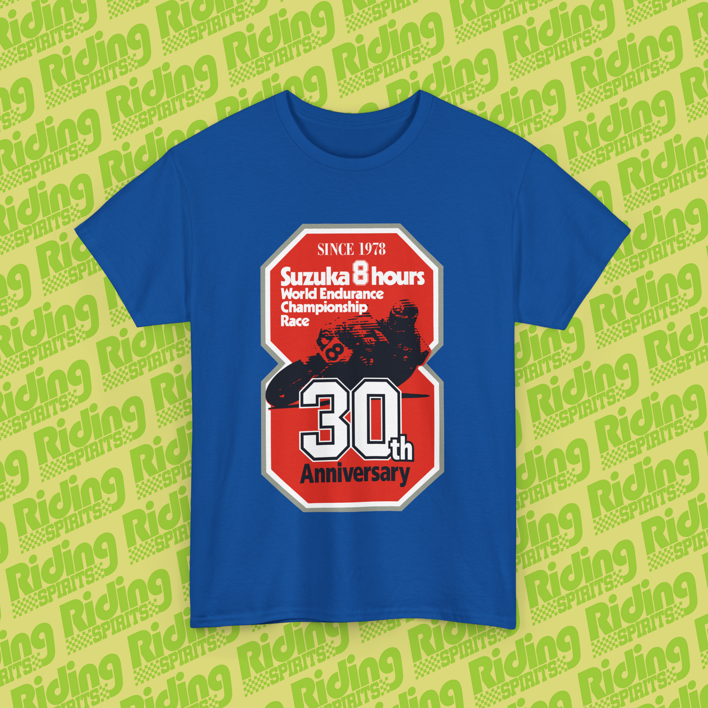 Suzuka 8 hours Anniversary 30th years Short Sleeve T-shirt