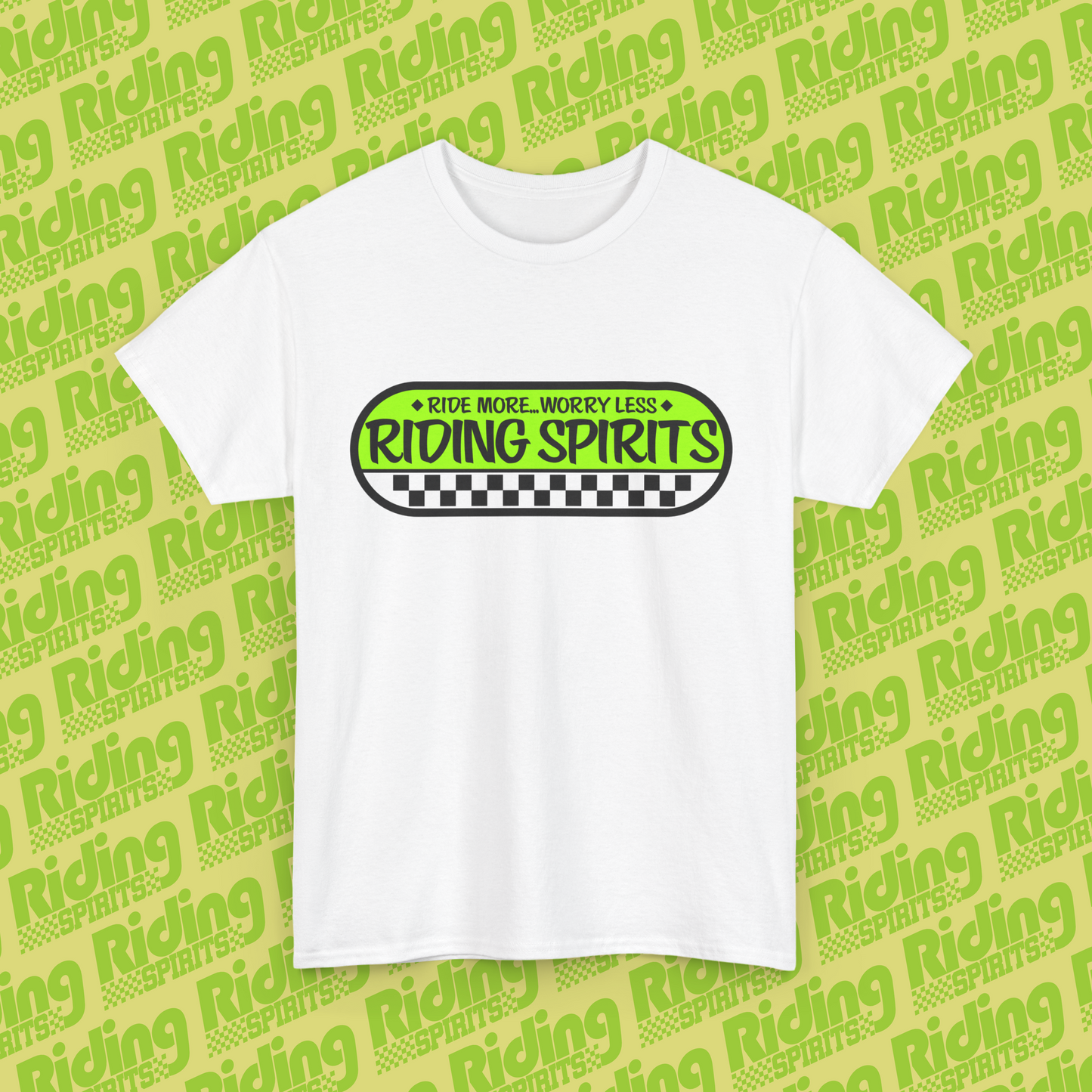 Riding Spirits Track Blocks Short Sleeve T-shirt