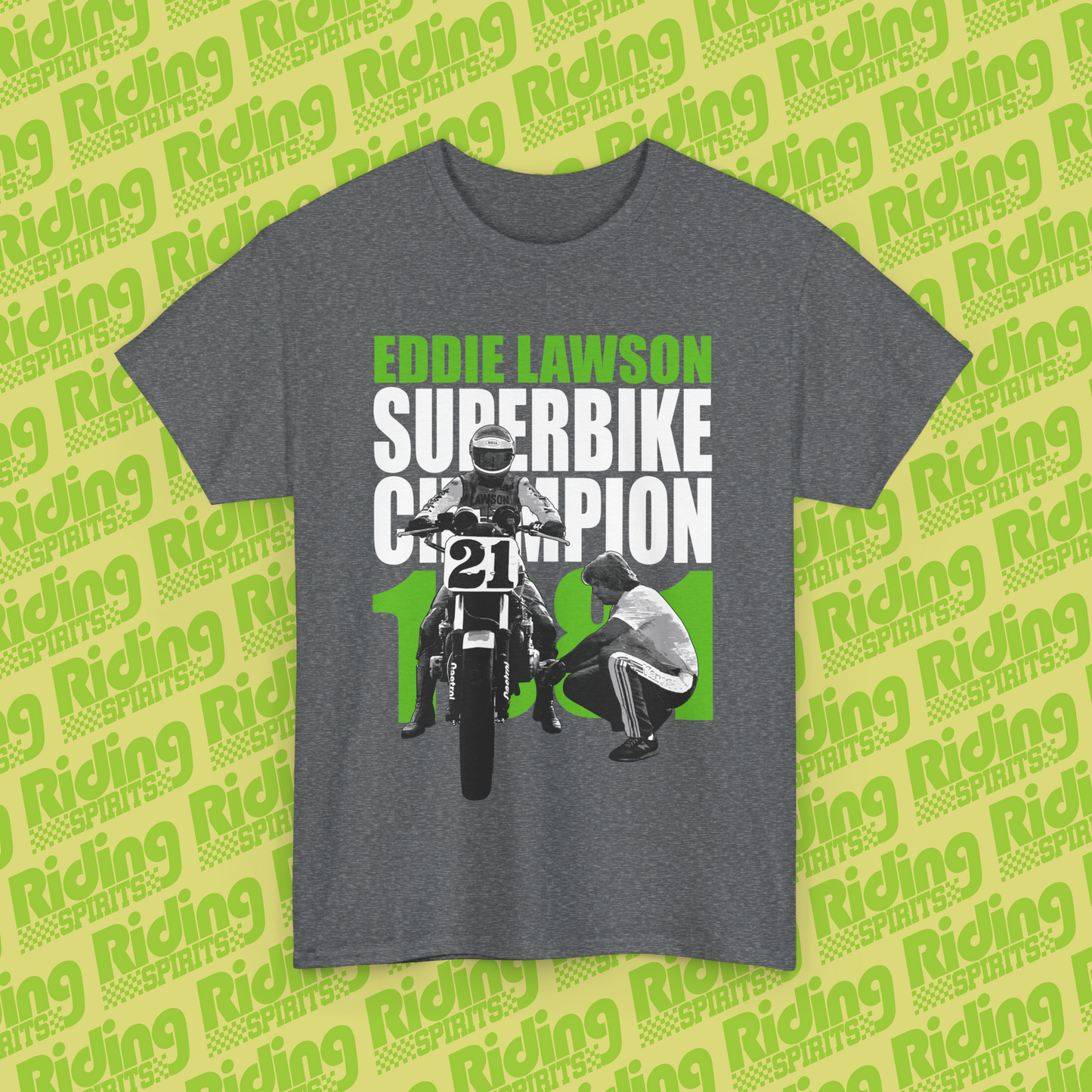 Eddie 1981 Superbike Champion Short Sleeve T-shirt