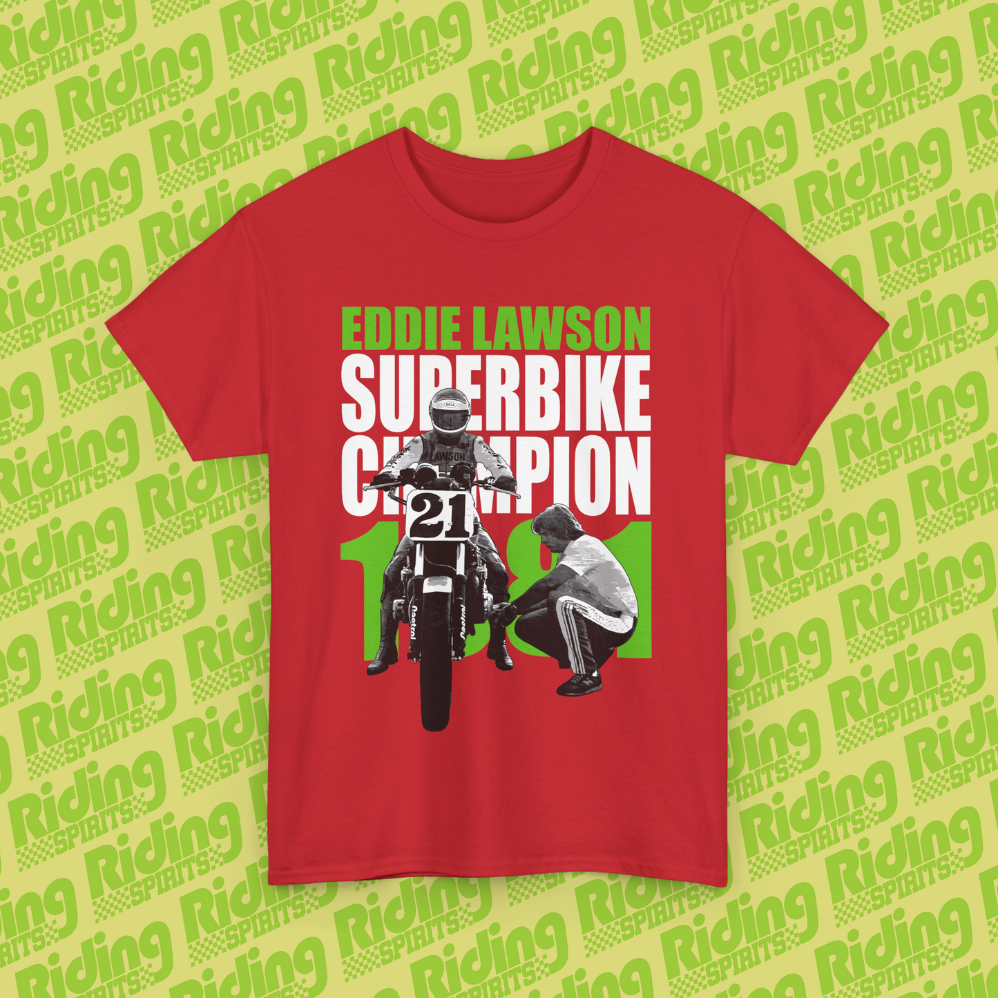 Eddie 1981 Superbike Champion Short Sleeve T-shirt