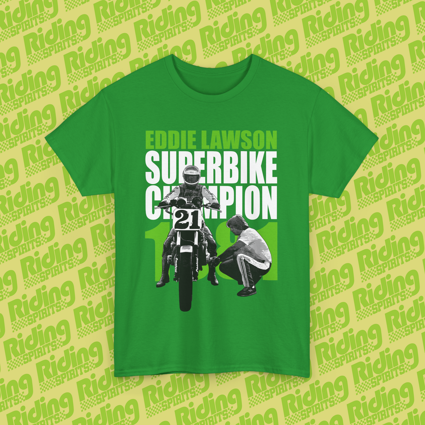 Eddie 1981 Superbike Champion Short Sleeve T-shirt