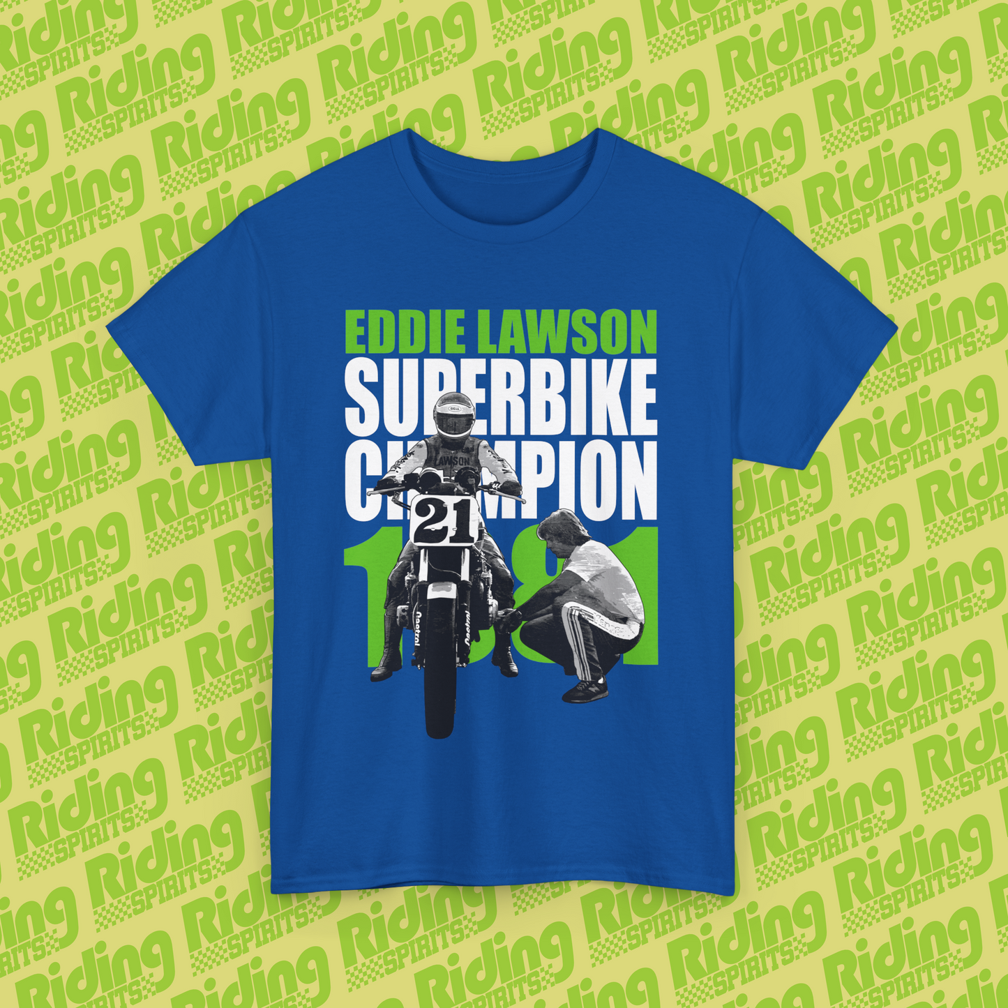 Eddie 1981 Superbike Champion Short Sleeve T-shirt