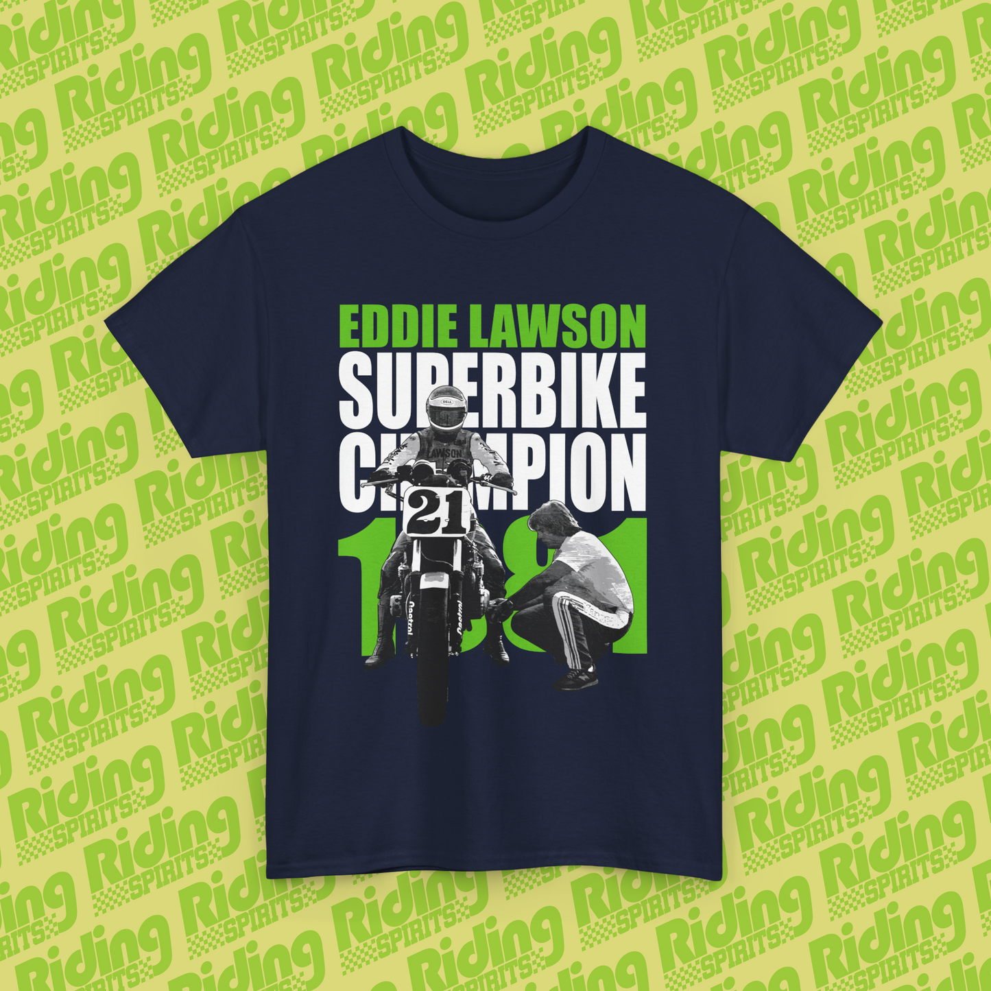 Eddie 1981 Superbike Champion Short Sleeve T-shirt