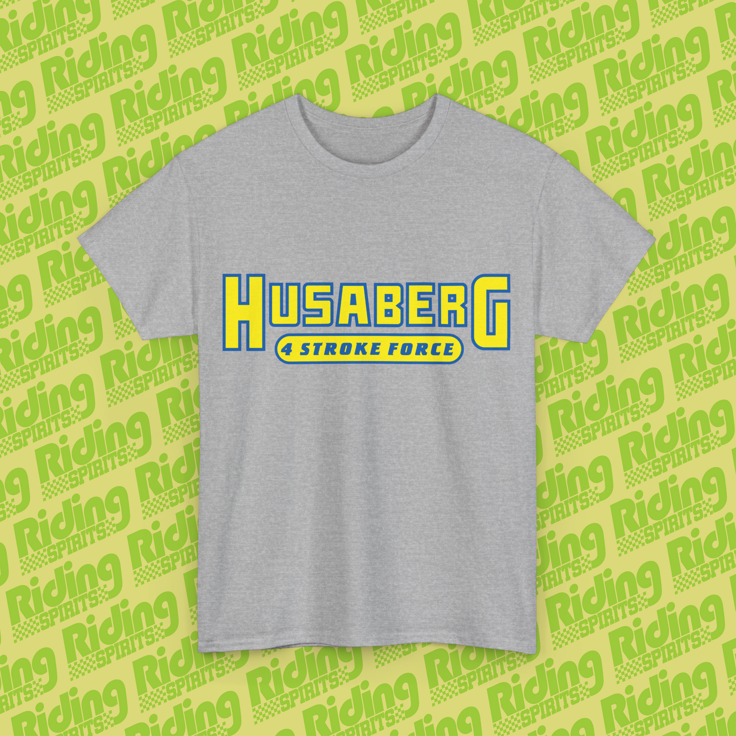 Husaberg 4 Stroke Vintage Dirtbike Sweden MX Enduro Short Sleeve T-Shirt