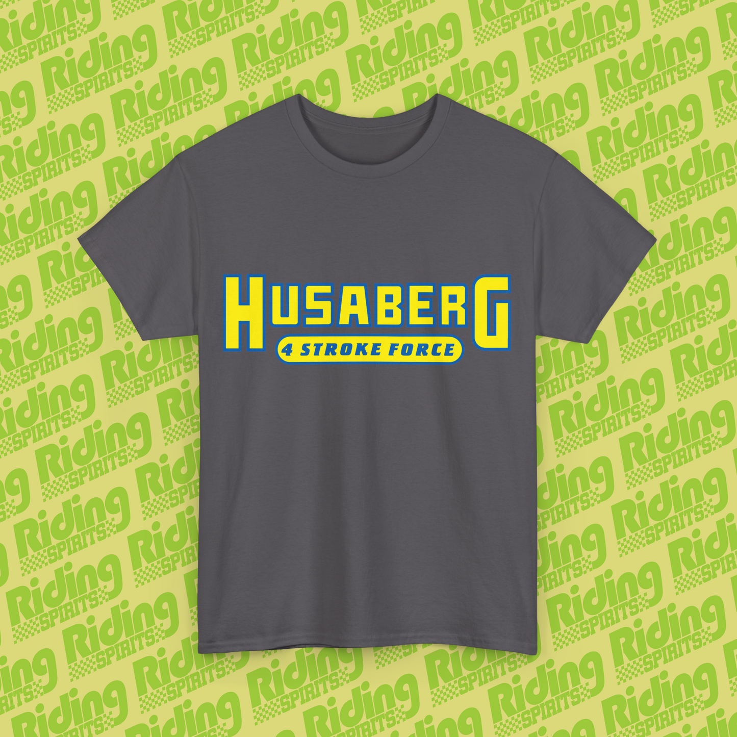 Husaberg 4 Stroke Vintage Dirtbike Sweden MX Enduro Short Sleeve T-Shirt