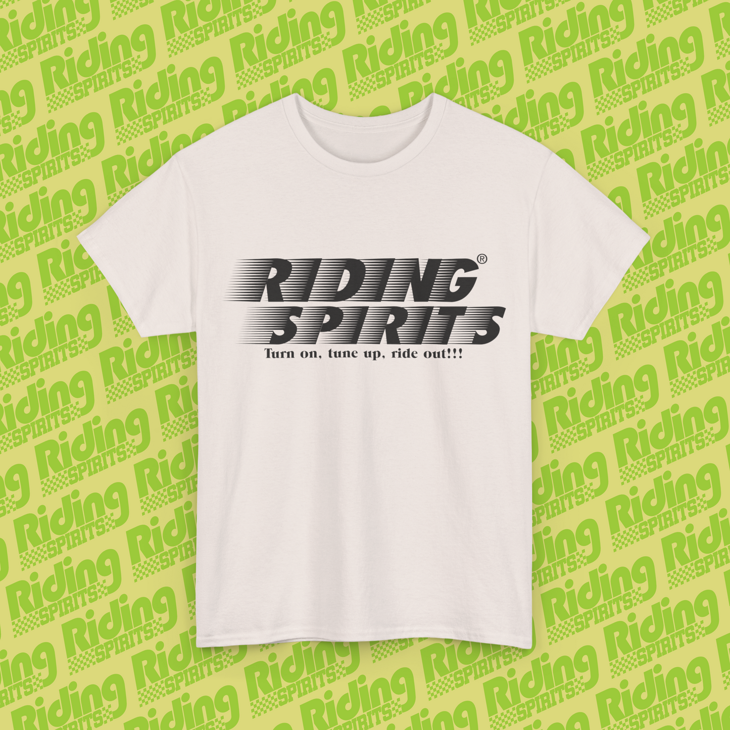 Riding Spirits On The Run Short Sleeve T-shirt