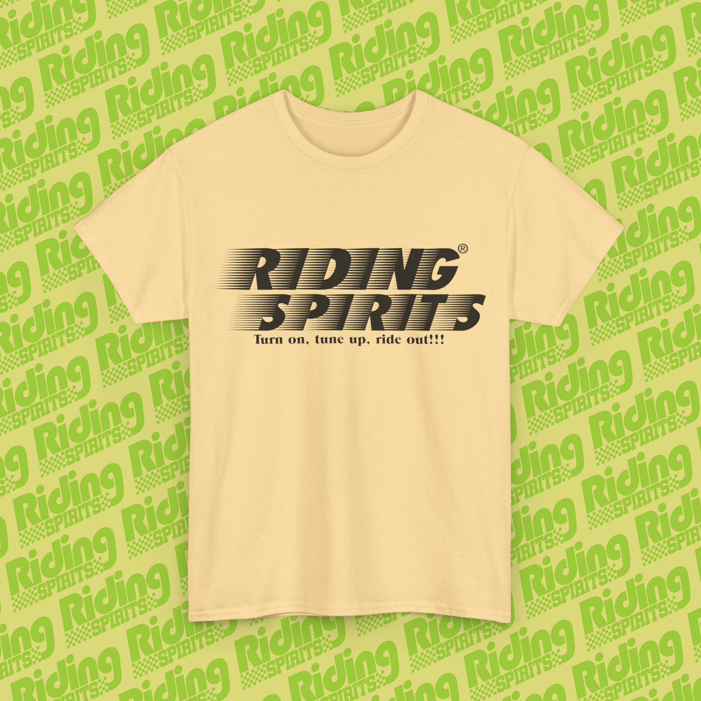 Riding Spirits On The Run Short Sleeve T-shirt