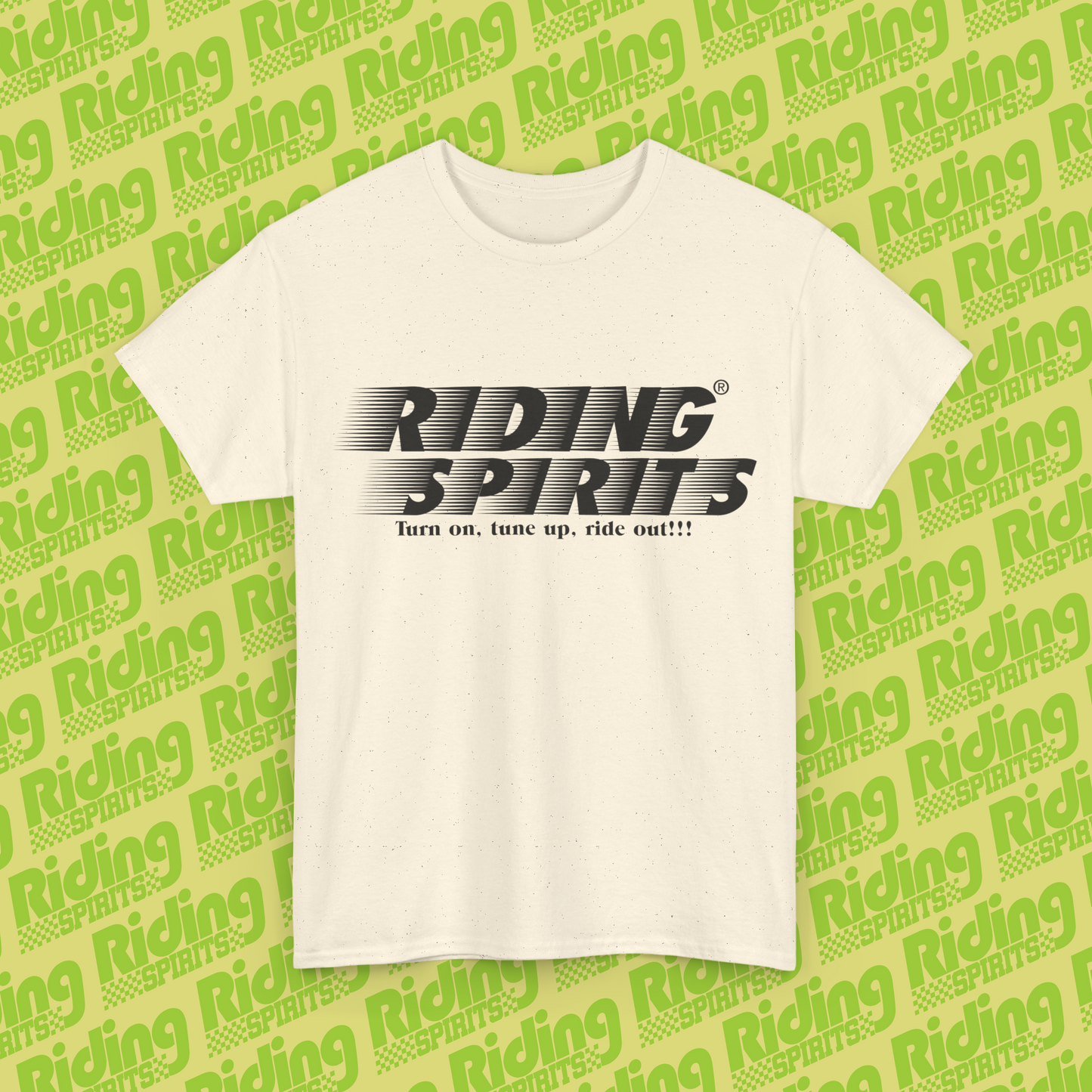 Riding Spirits On The Run Short Sleeve T-shirt