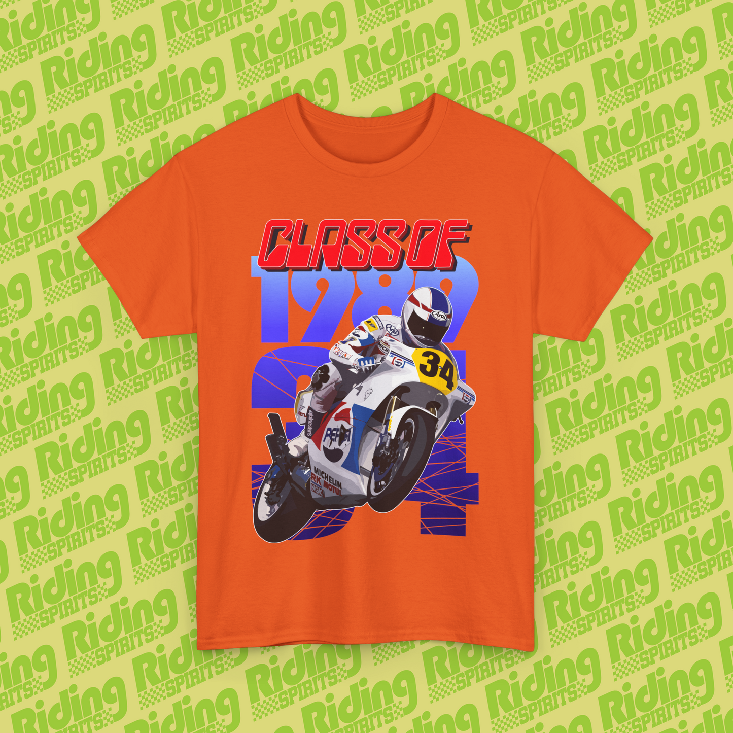 Kevin Schwantz 89 RGV 500 Short Sleeve T-shirt