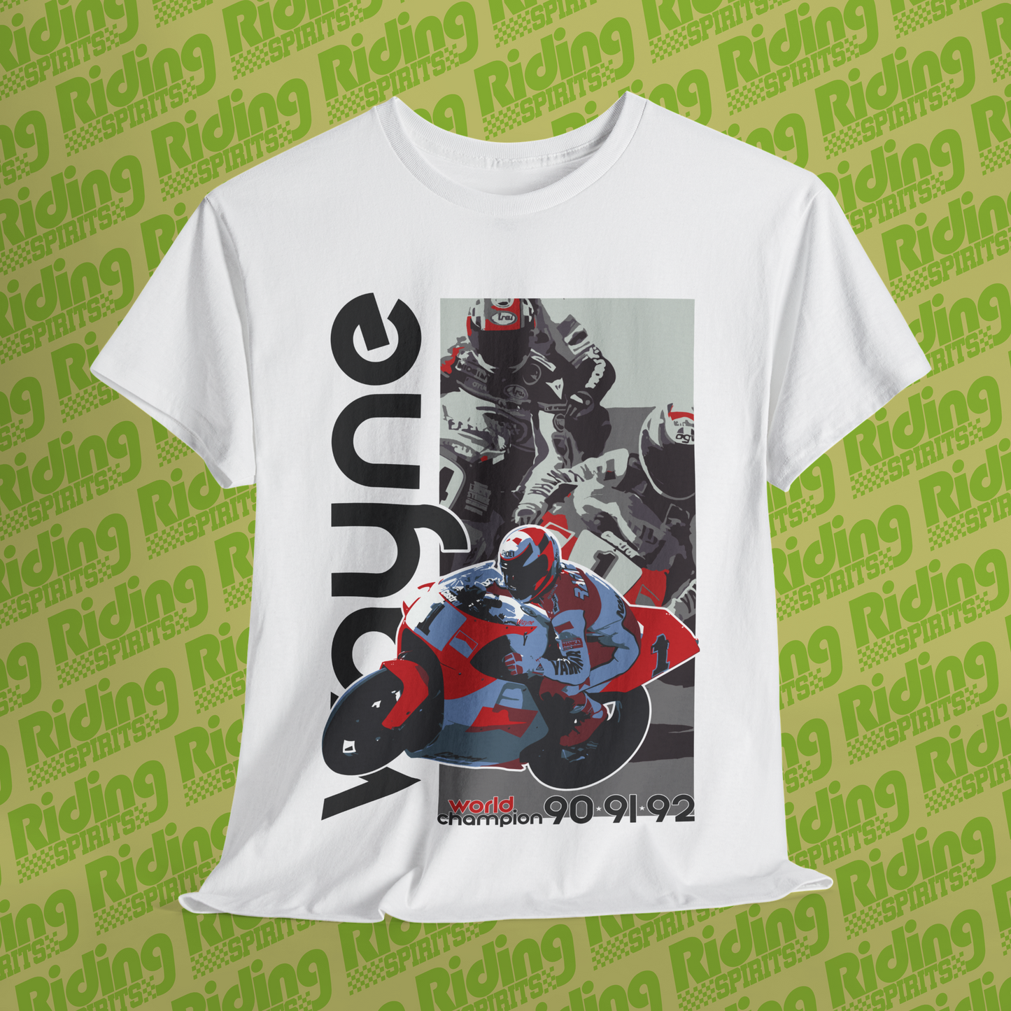 Wayne Rainey World Champion Short Sleeve T-shirt