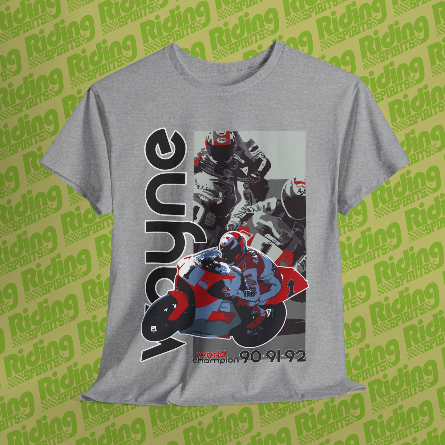 Wayne Rainey World Champion Short Sleeve T-shirt