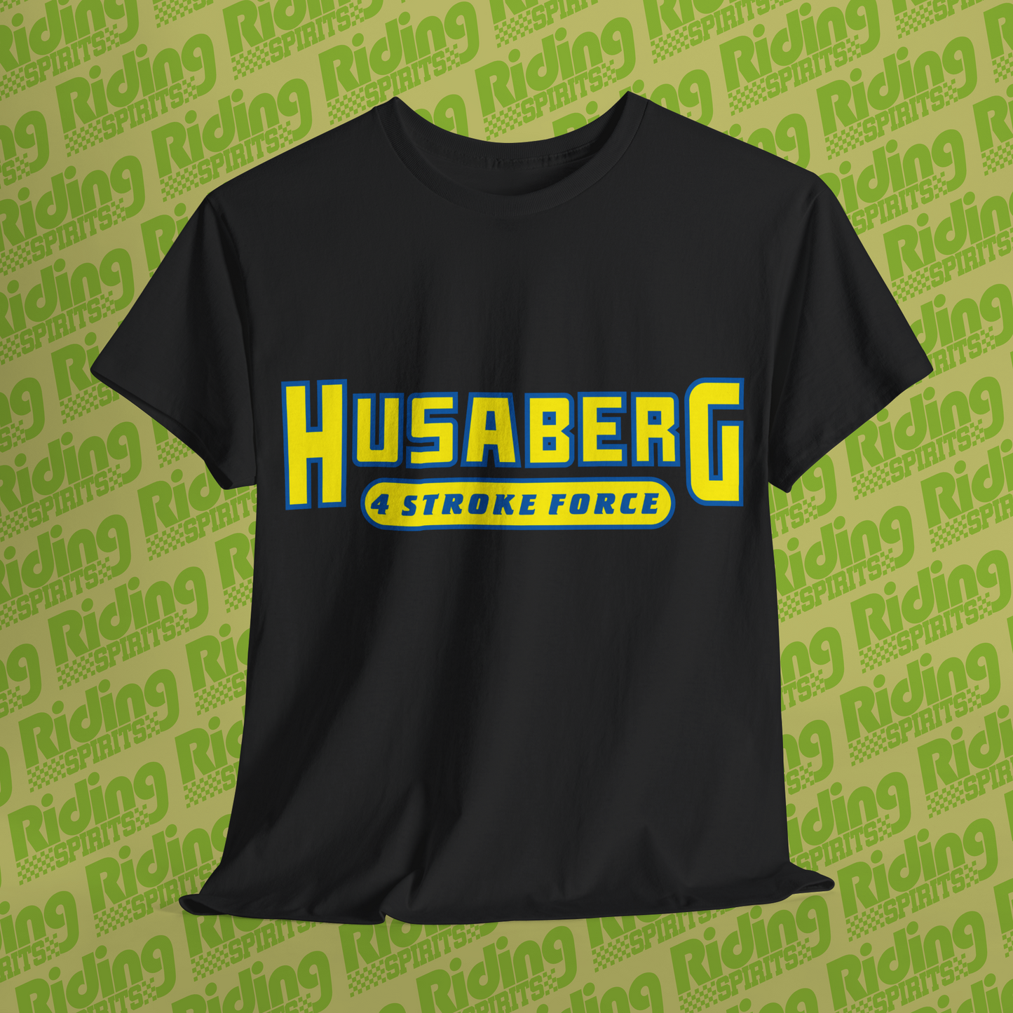 Husaberg 4 Stroke Vintage Dirtbike Sweden MX Enduro Short Sleeve T-Shirt