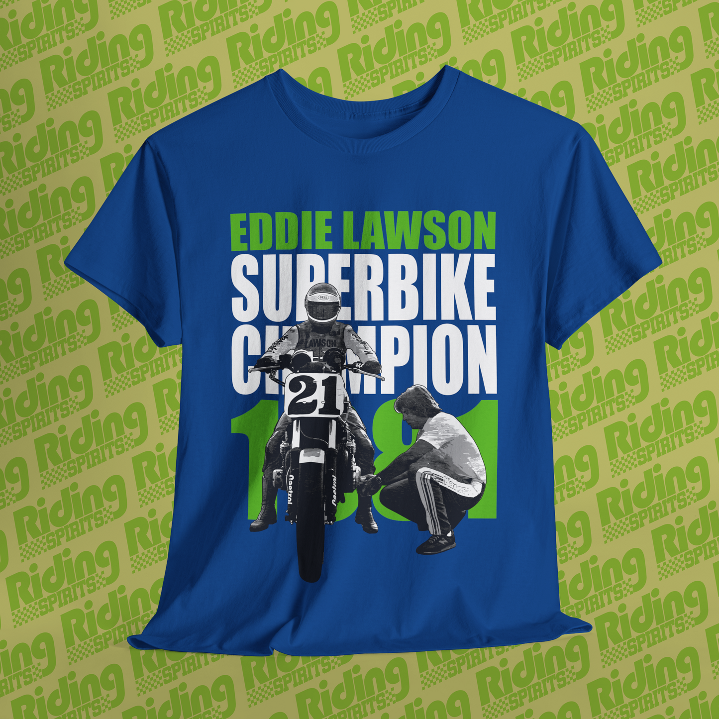 Eddie 1981 Superbike Champion Short Sleeve T-shirt