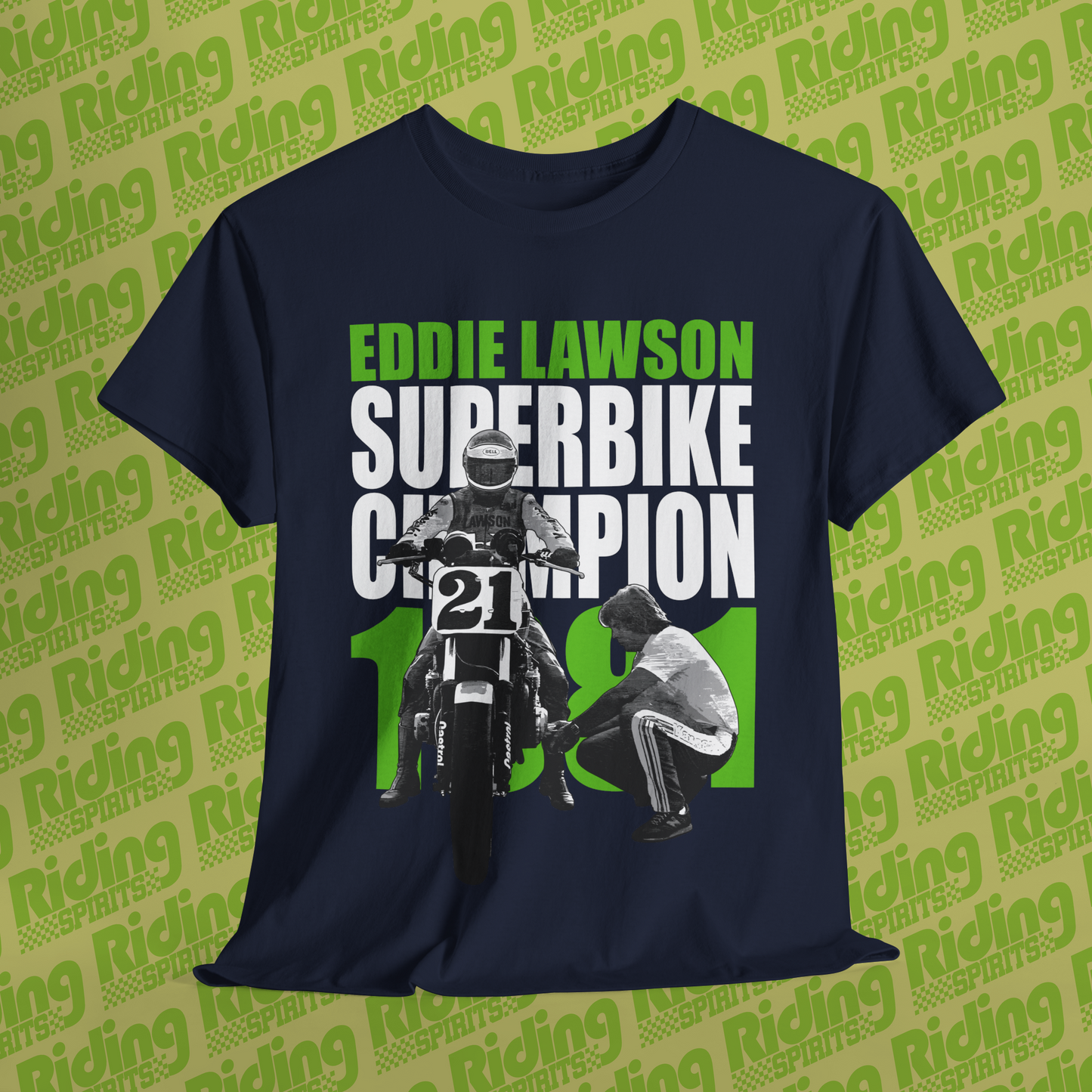 Eddie 1981 Superbike Champion Short Sleeve T-shirt
