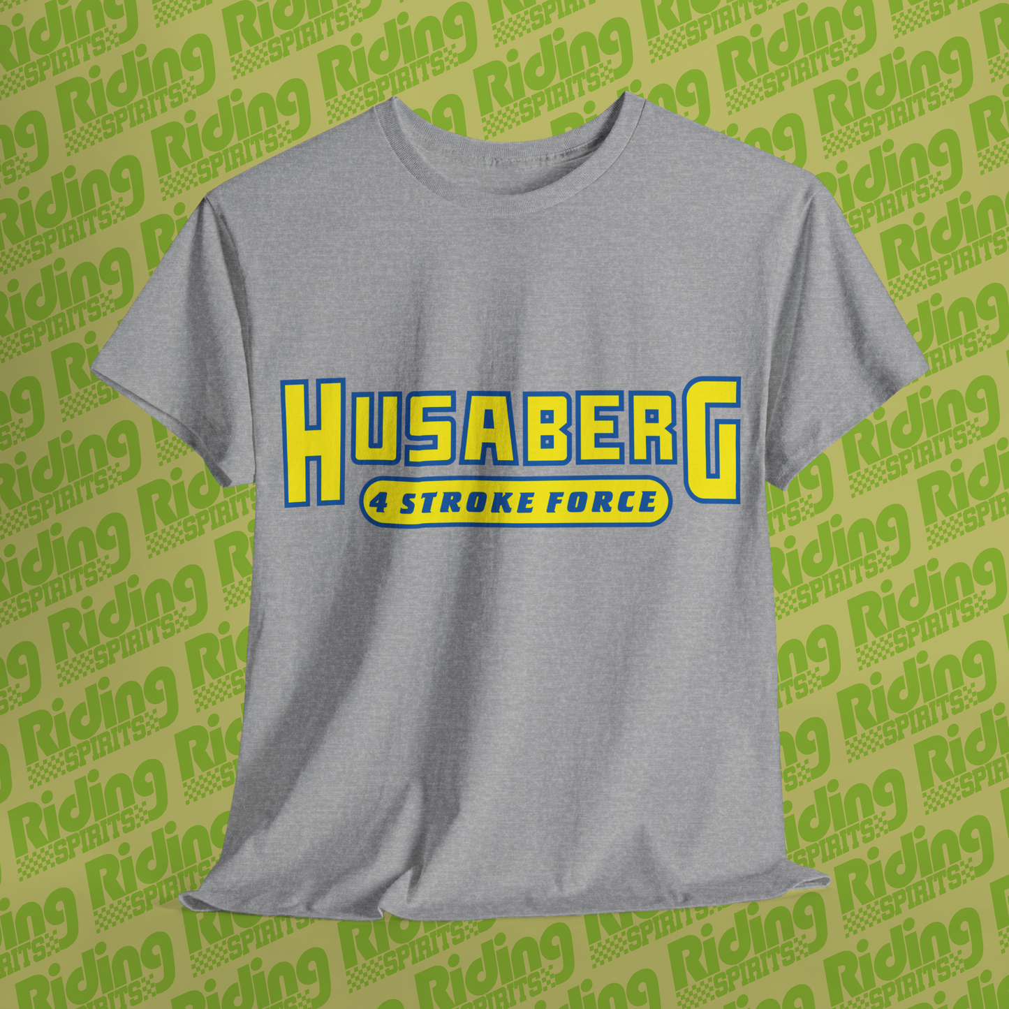 Husaberg 4 Stroke Vintage Dirtbike Sweden MX Enduro Short Sleeve T-Shirt