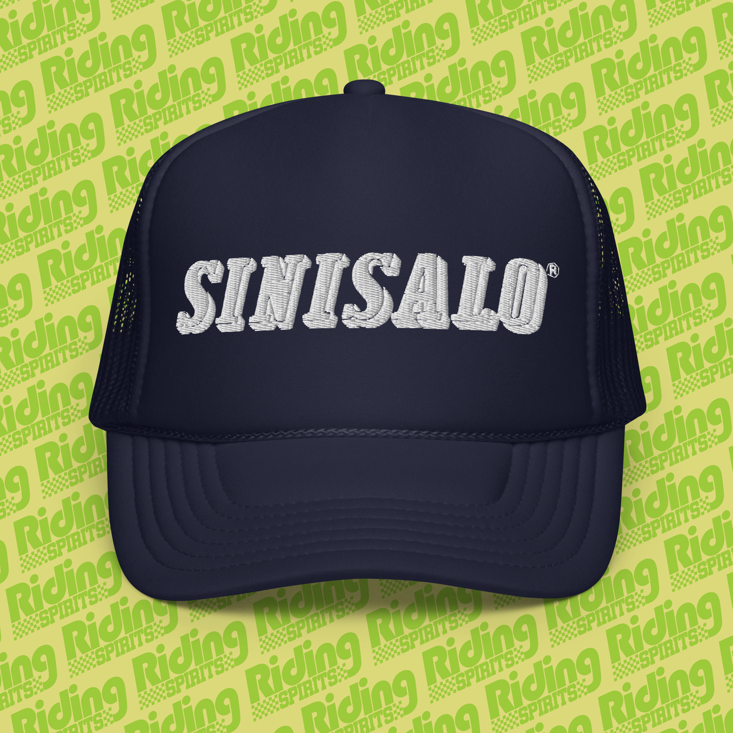 Sinisalo Trucker Retro hat, 80s MX, Foam trucker hat