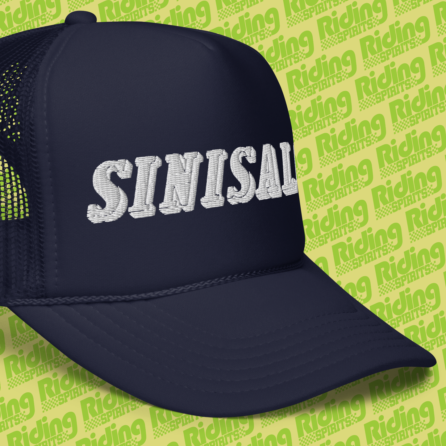 Sinisalo Trucker Retro hat, 80s MX, Foam trucker hat