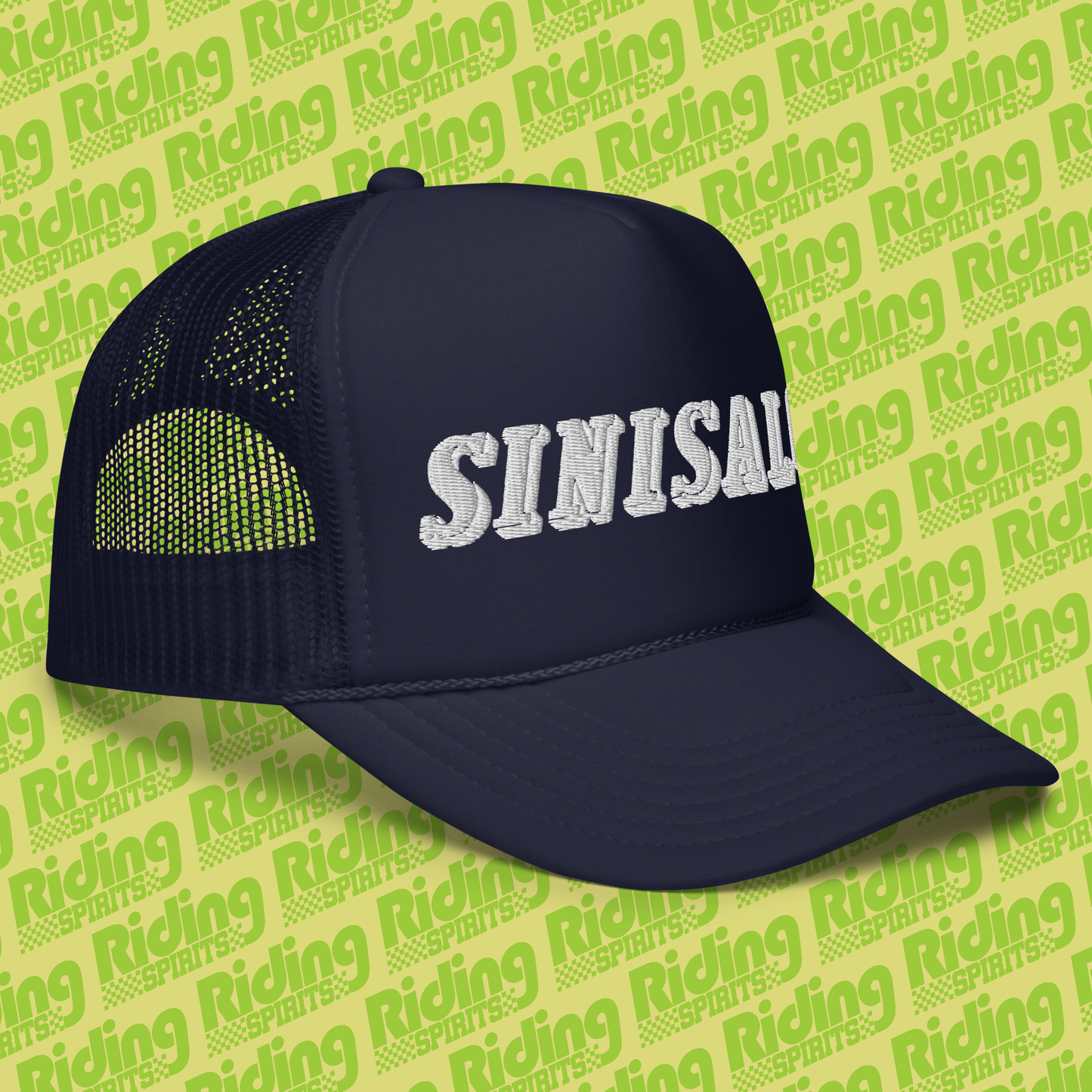 Sinisalo Trucker Retro hat, 80s MX, Foam trucker hat