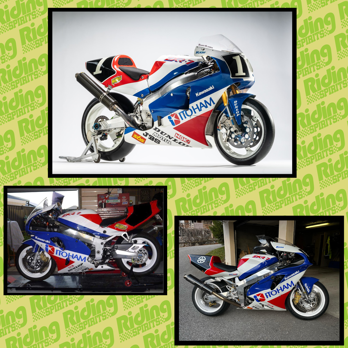 Itoham ZXR-7 Replica Graphic Kit